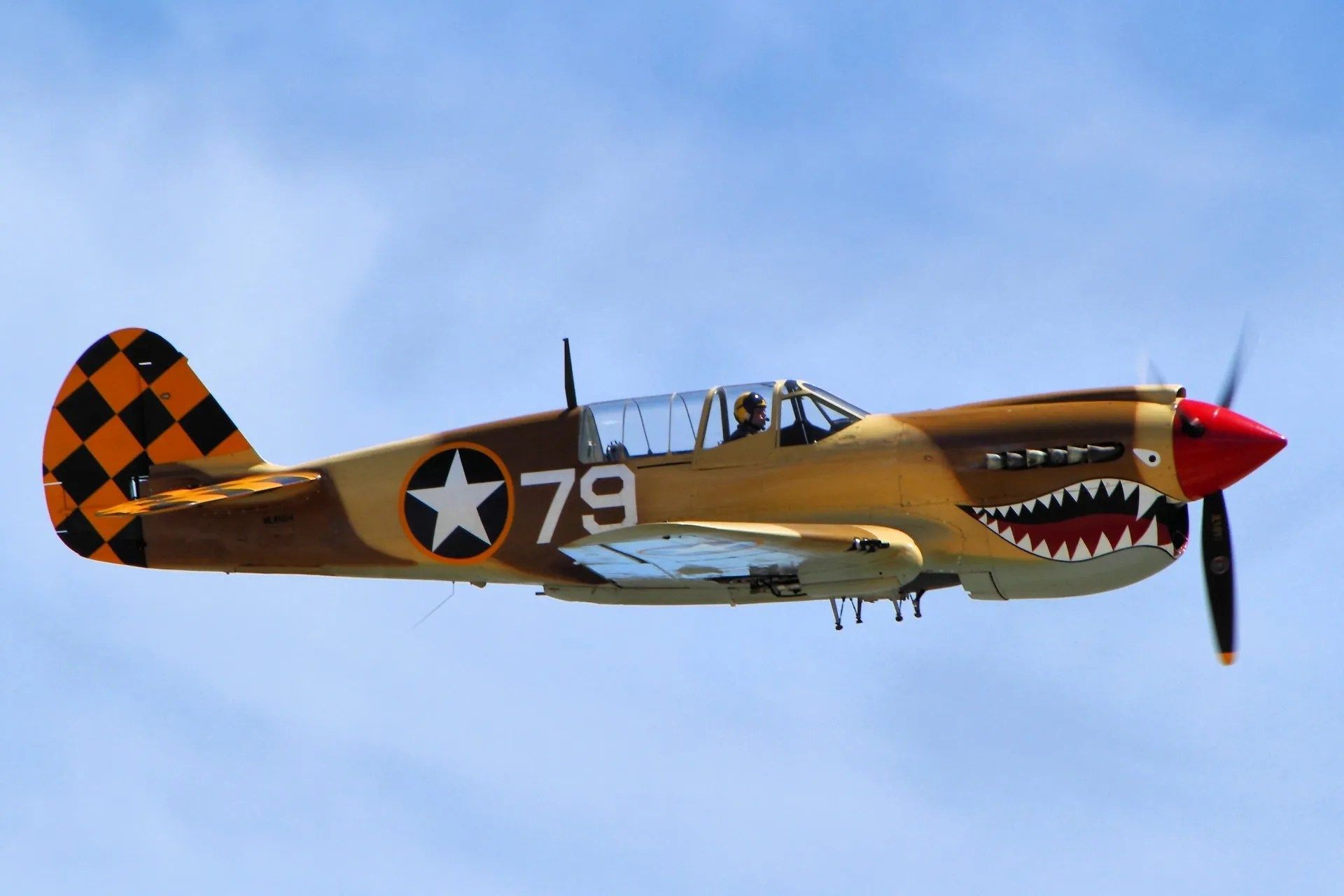 1920x1280 Curtiss P 40 Warhawk Fighter Aircraft