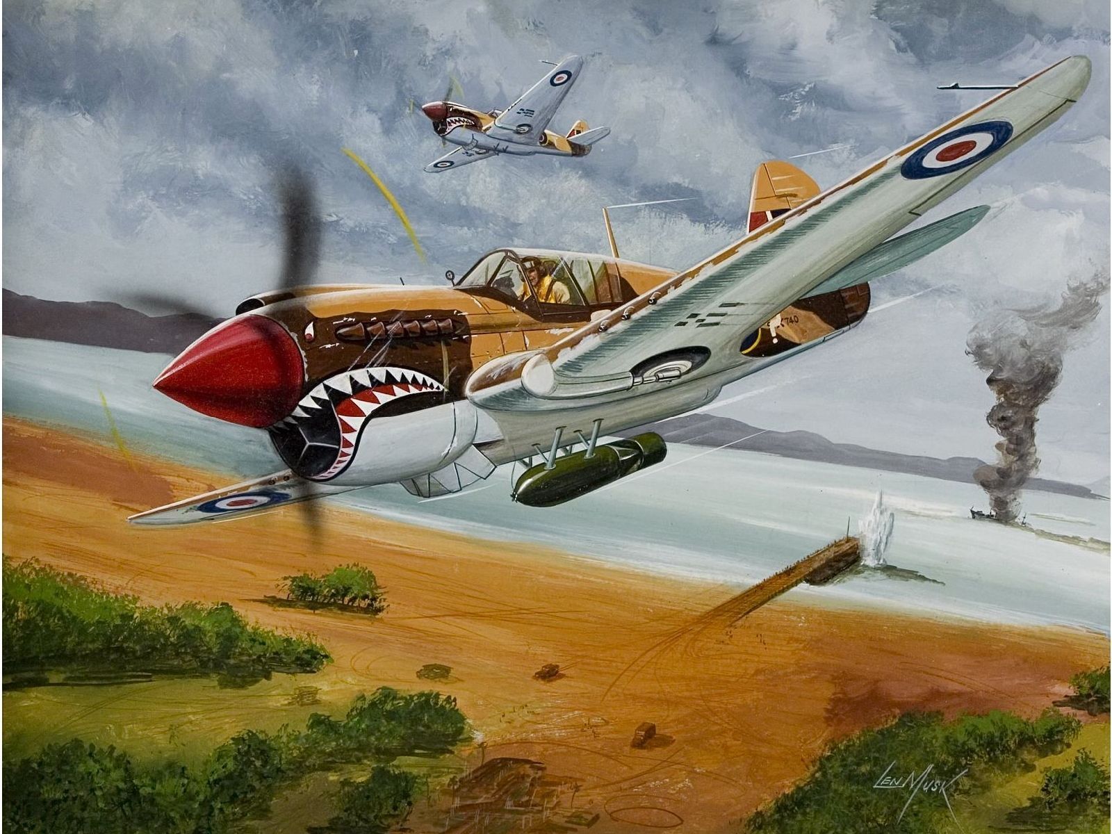 1600x1200 Dynamic Curtiss P 40 Warhawk HD Wallpaper