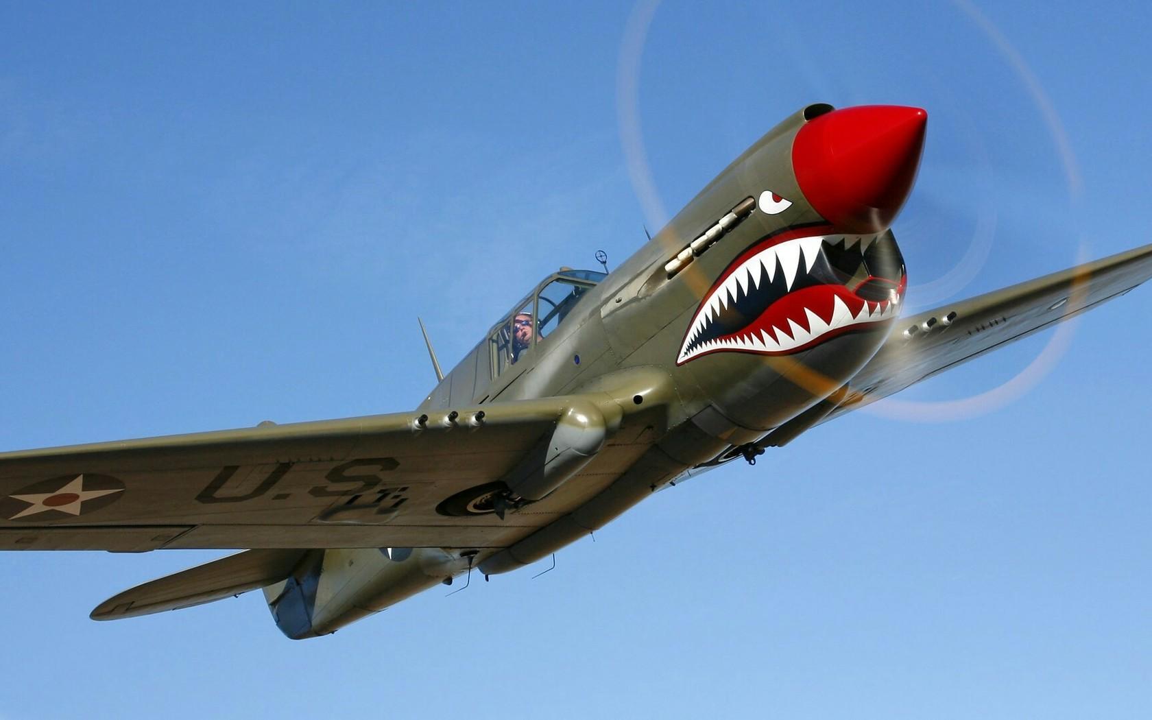 1680x1050 Curtiss P 40 Warhawk Wallpaper
