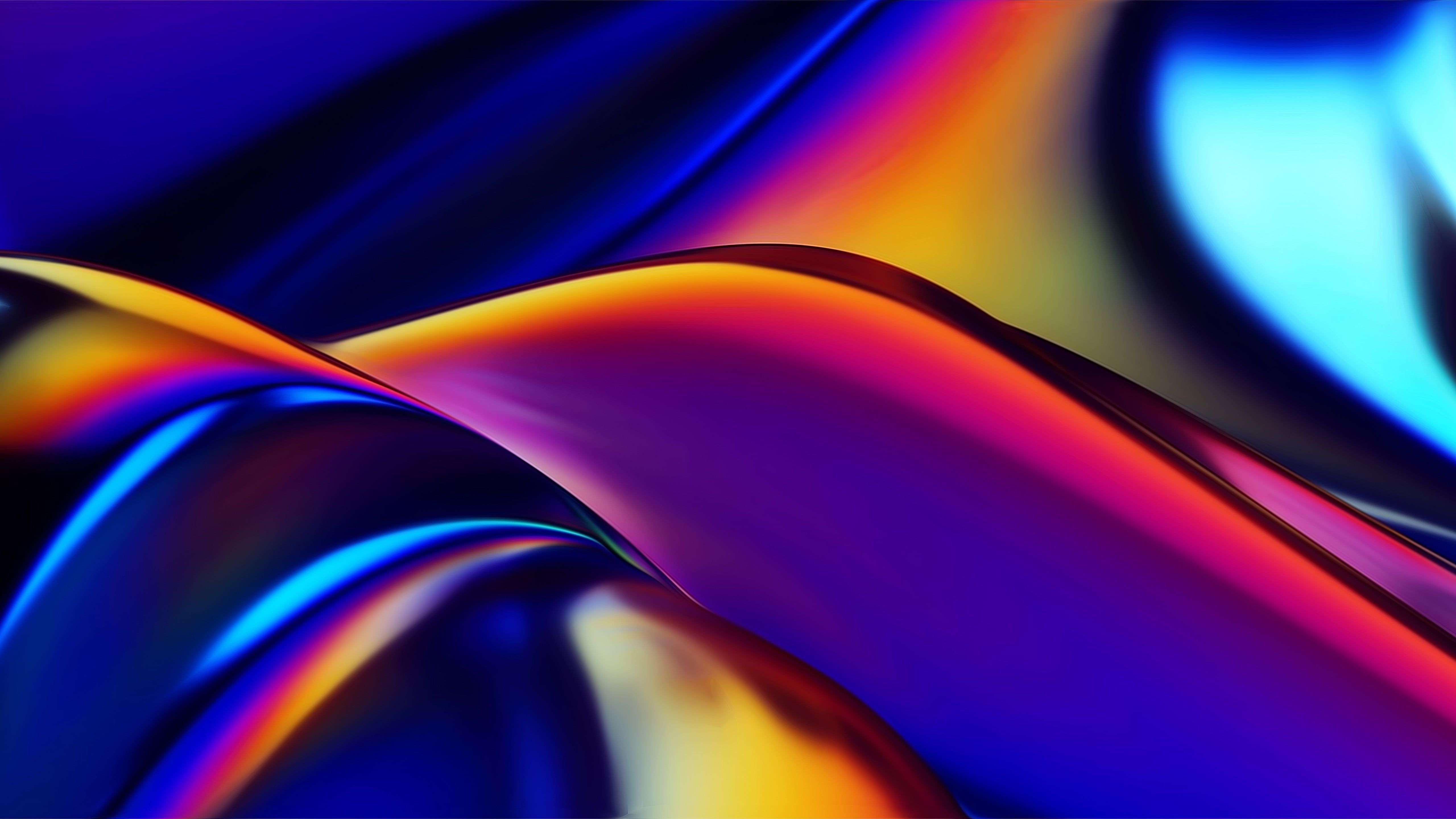 5120x2880 HD wallpaper: Apple Computer, abstract