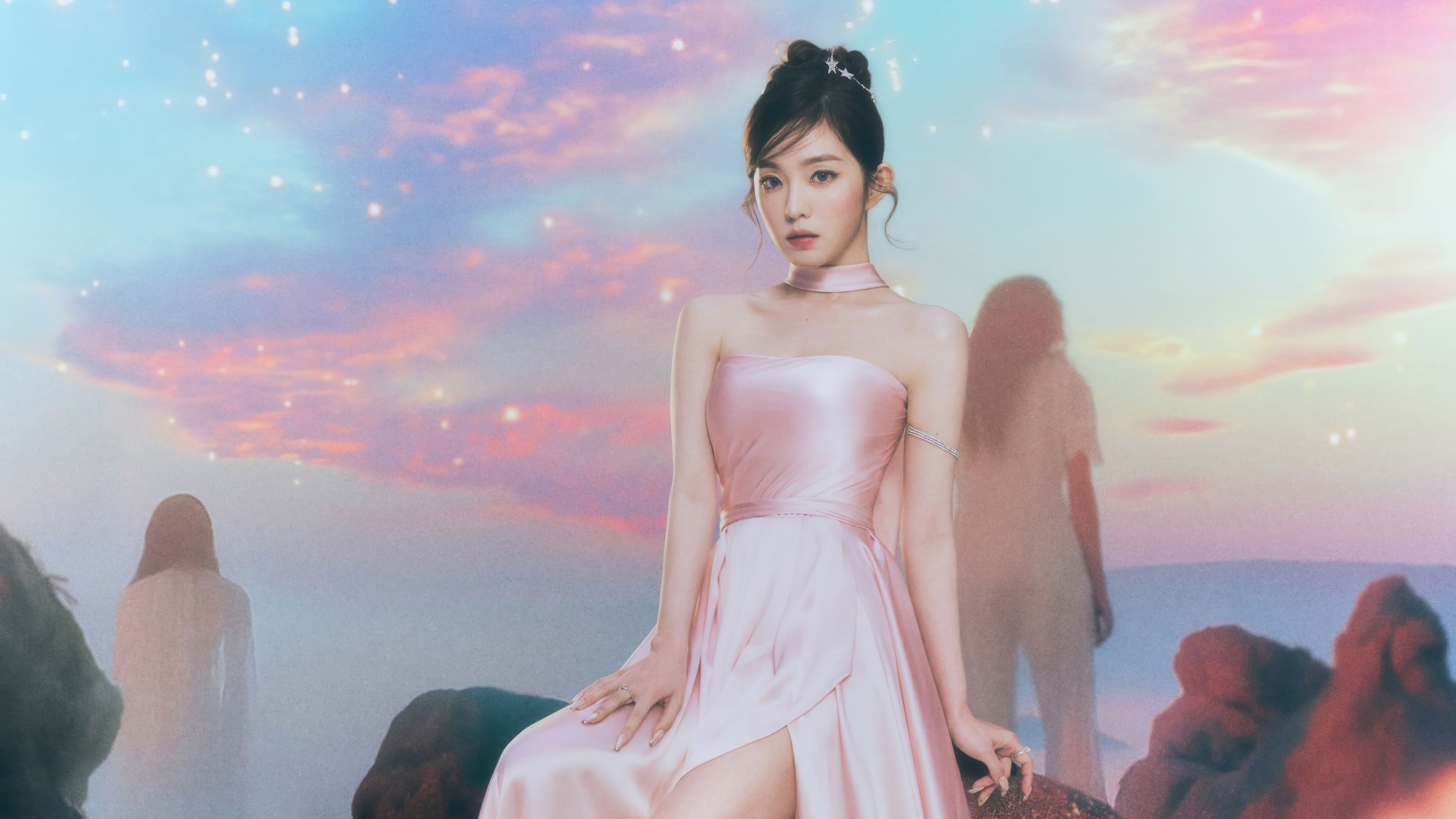3840x2160 Irene Red Velvet Cosmic Midnight Sun 4K