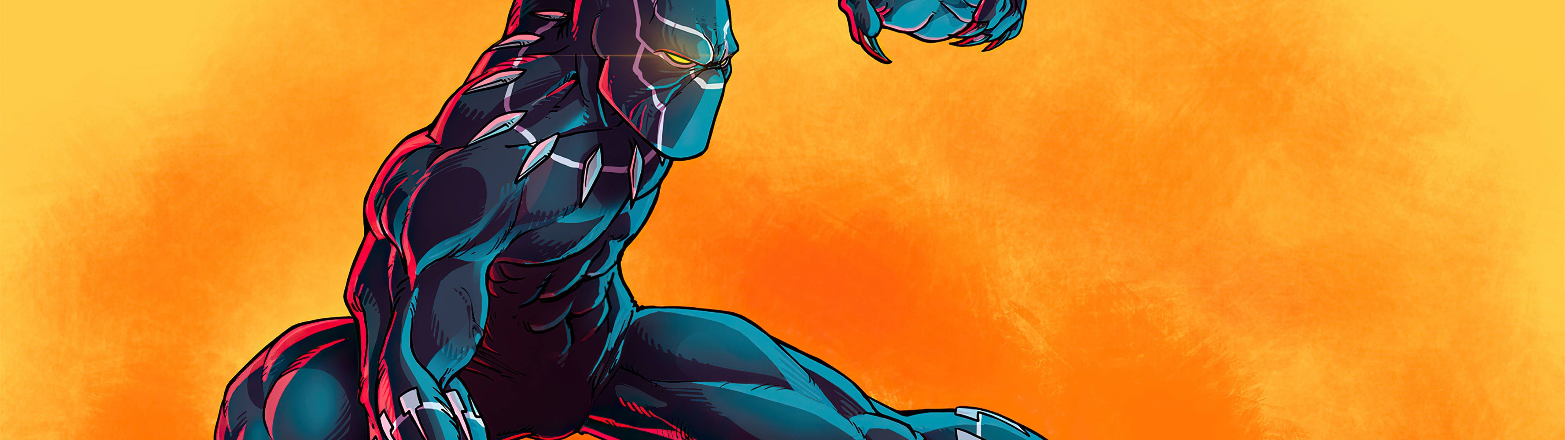5120x1440 Download Marvel's Black Panther 5120 x 1440 Wallpaper