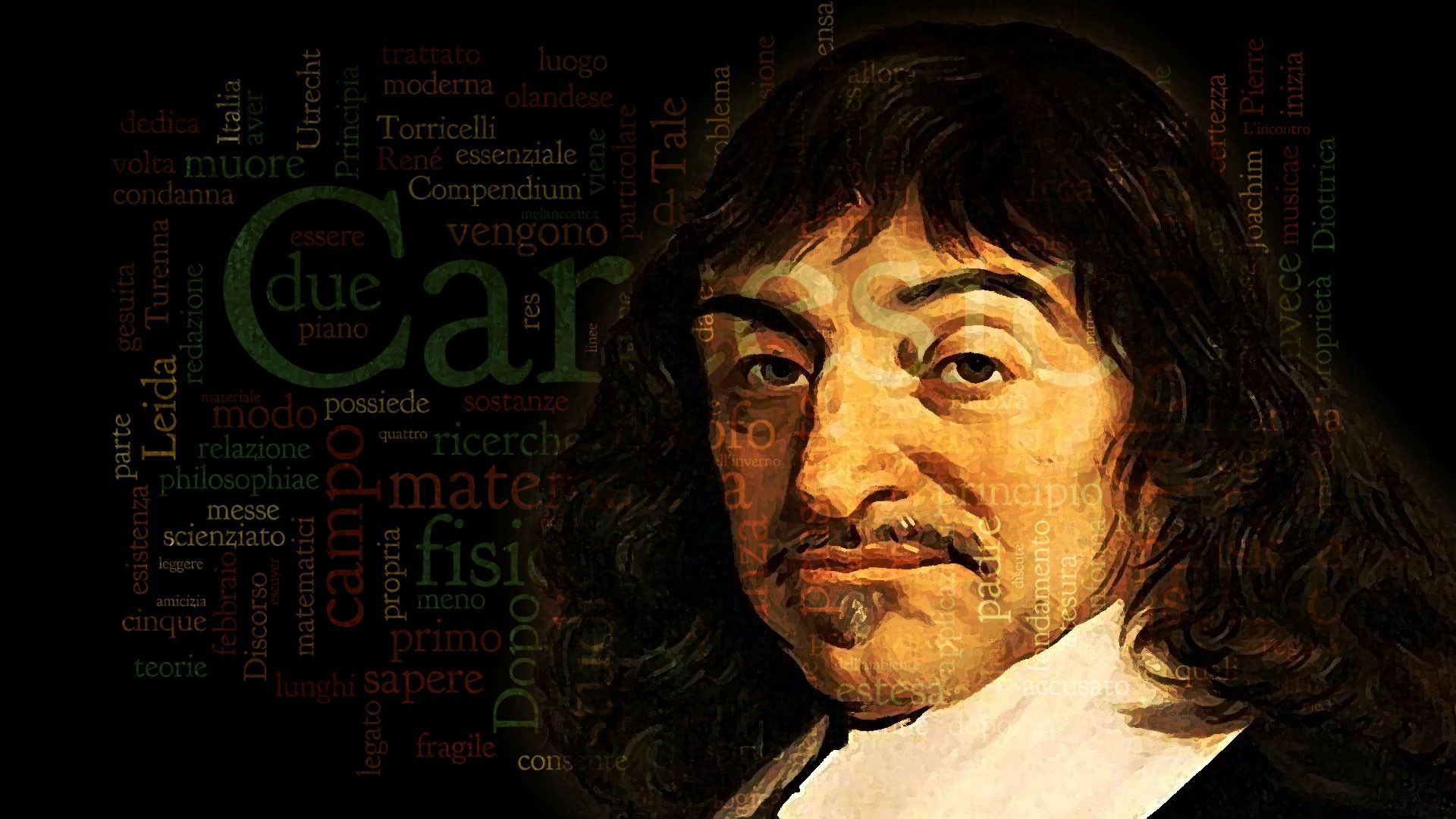 1920x1080 René Descartes Wallpaper