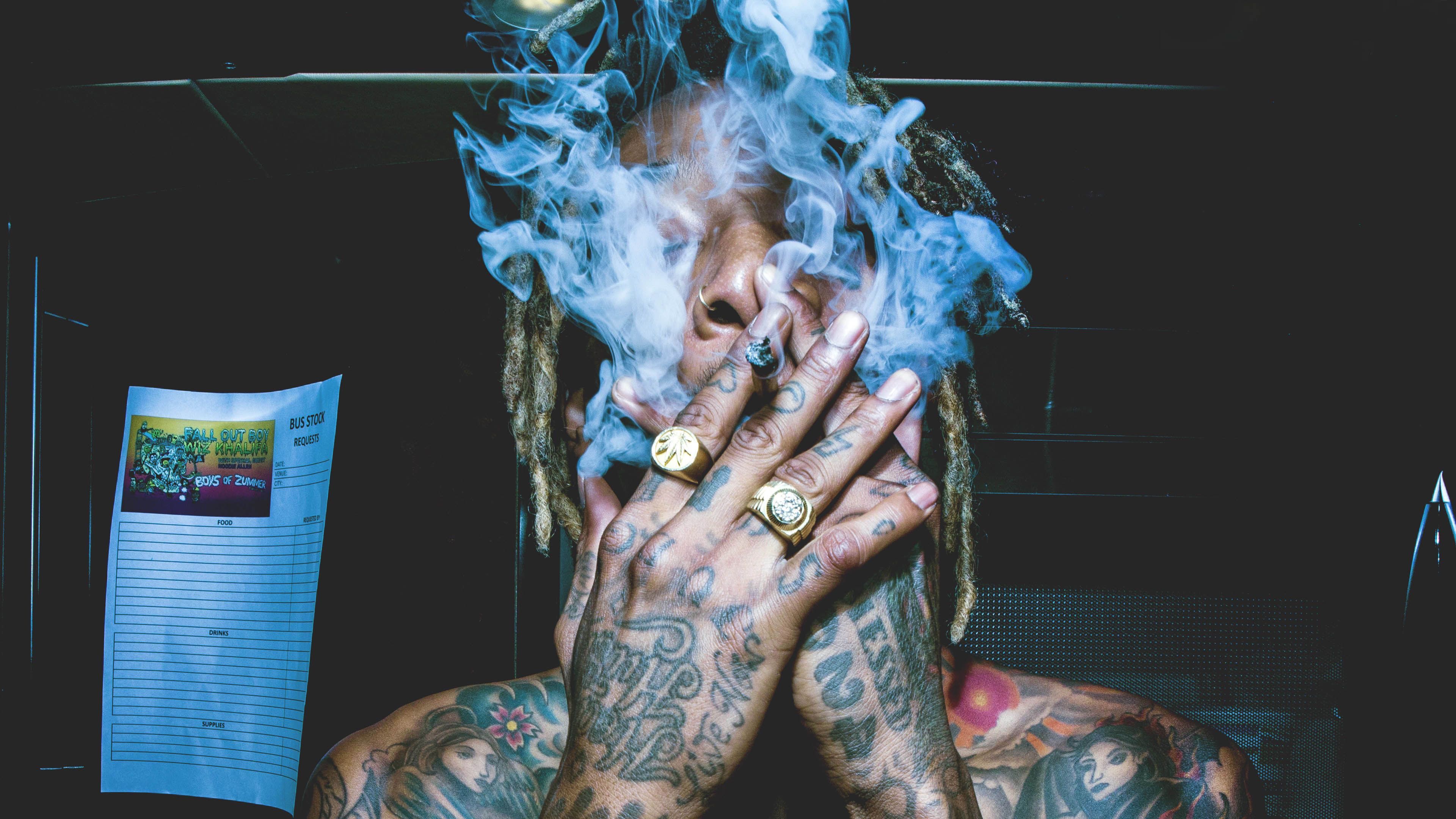 3840x2160 Wiz Khalifa Wallpaper, HD Music