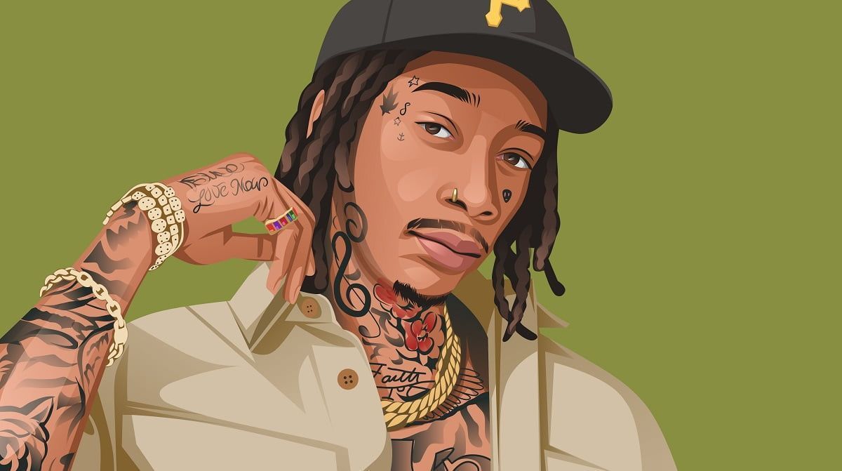 1200x671 Wiz Khalifa Cartoon Wallpaper