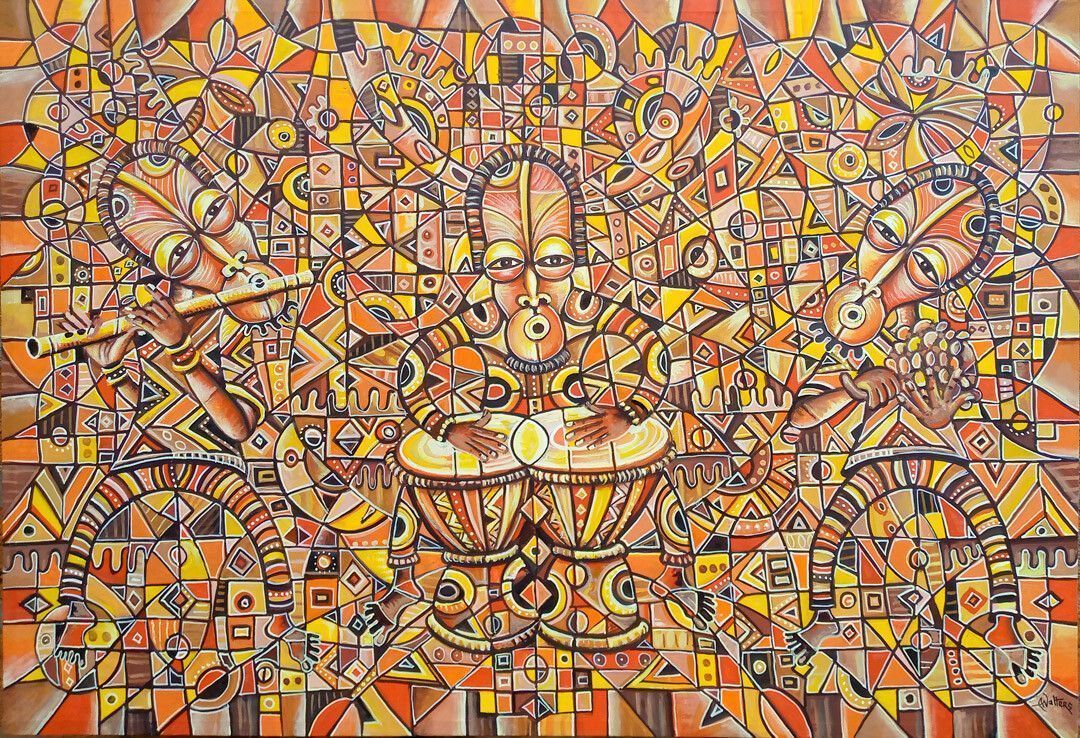 1080x738 Angu Walters African Paintings