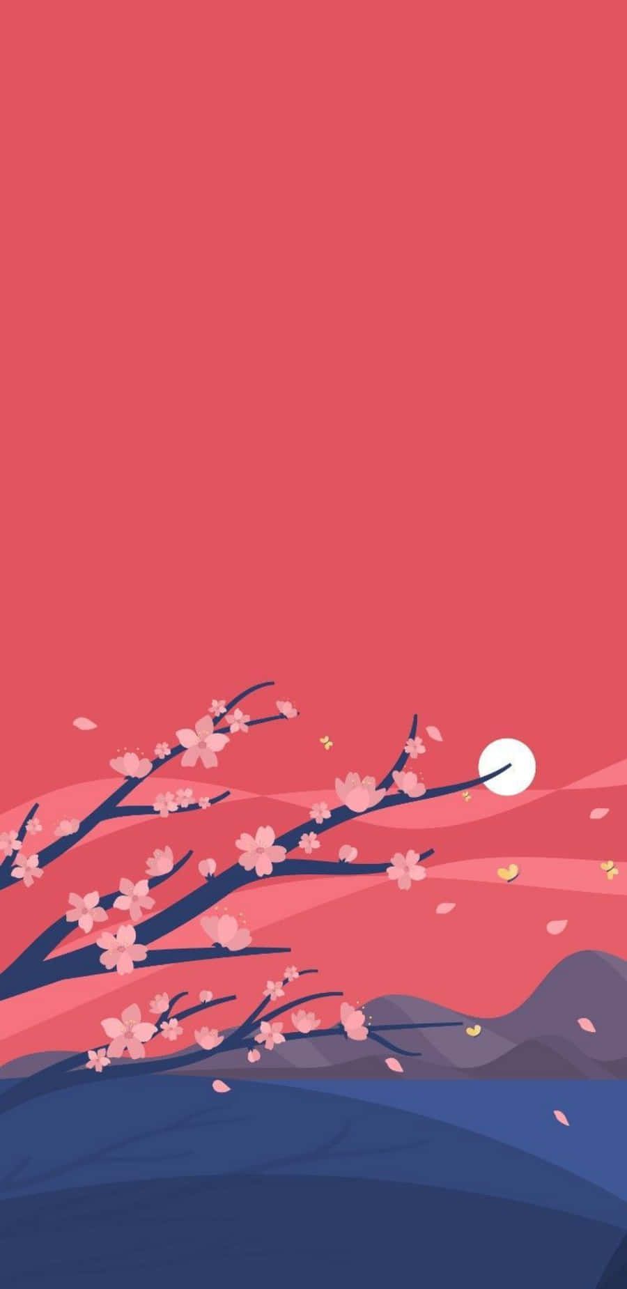 900x1850 Download Lovely Cherry Blossoms