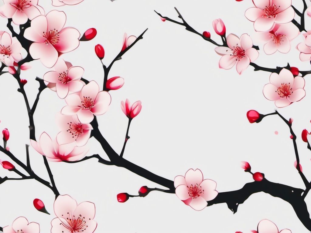 1024x768 Japanese Cherry Blossom Tattoo Small