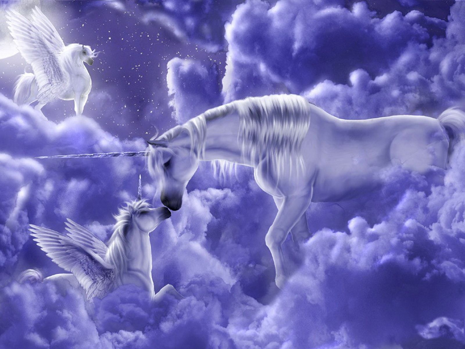 1600x1200 Beautiful Fantasy Purple Wallpaper
