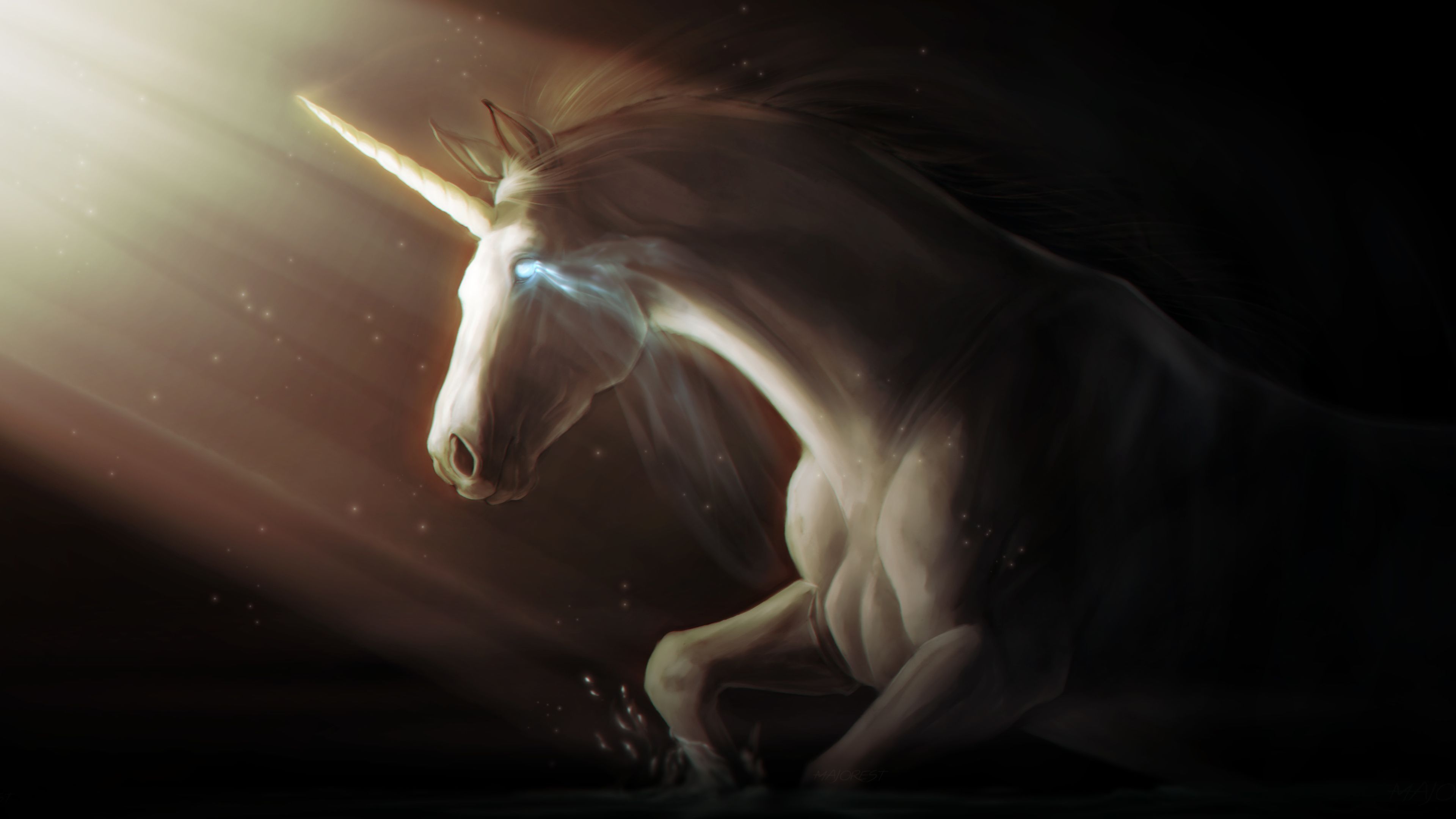 3840x2160 Unicorn Wallpaper 38 image