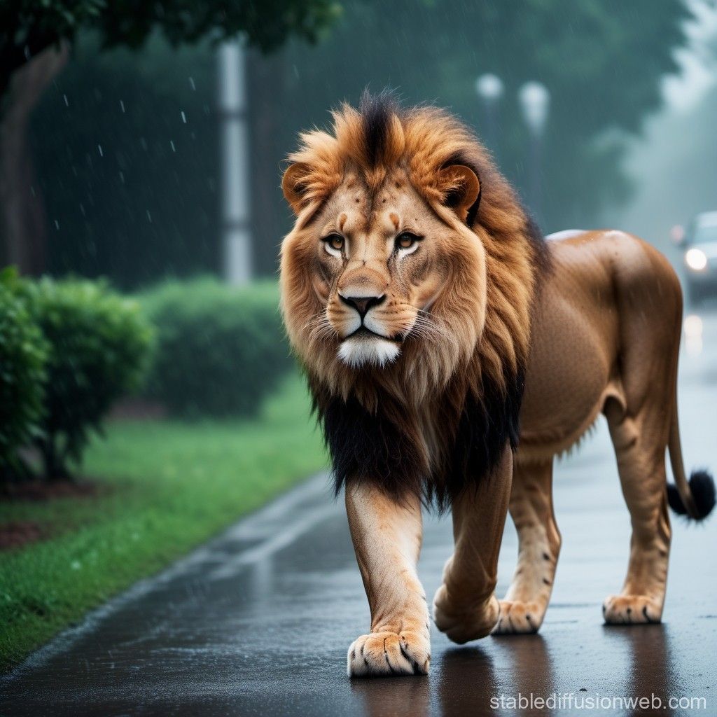 1024x1024 real lion Prompts. Stable Diffusion Online