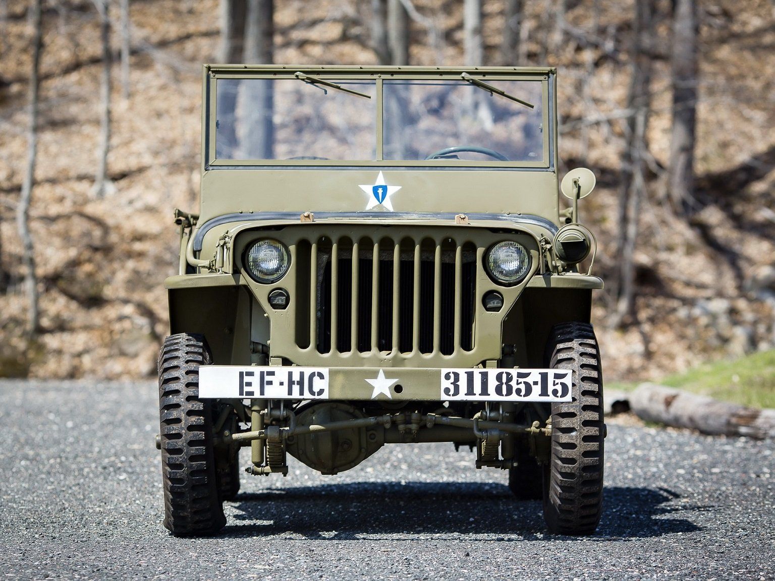 1536x1152 WWII Jeeps Wallpaper