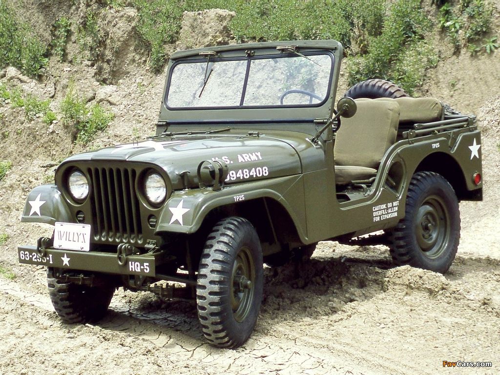 1024x768 Willys M38 A1 Jeep 1952–57 wallpaper