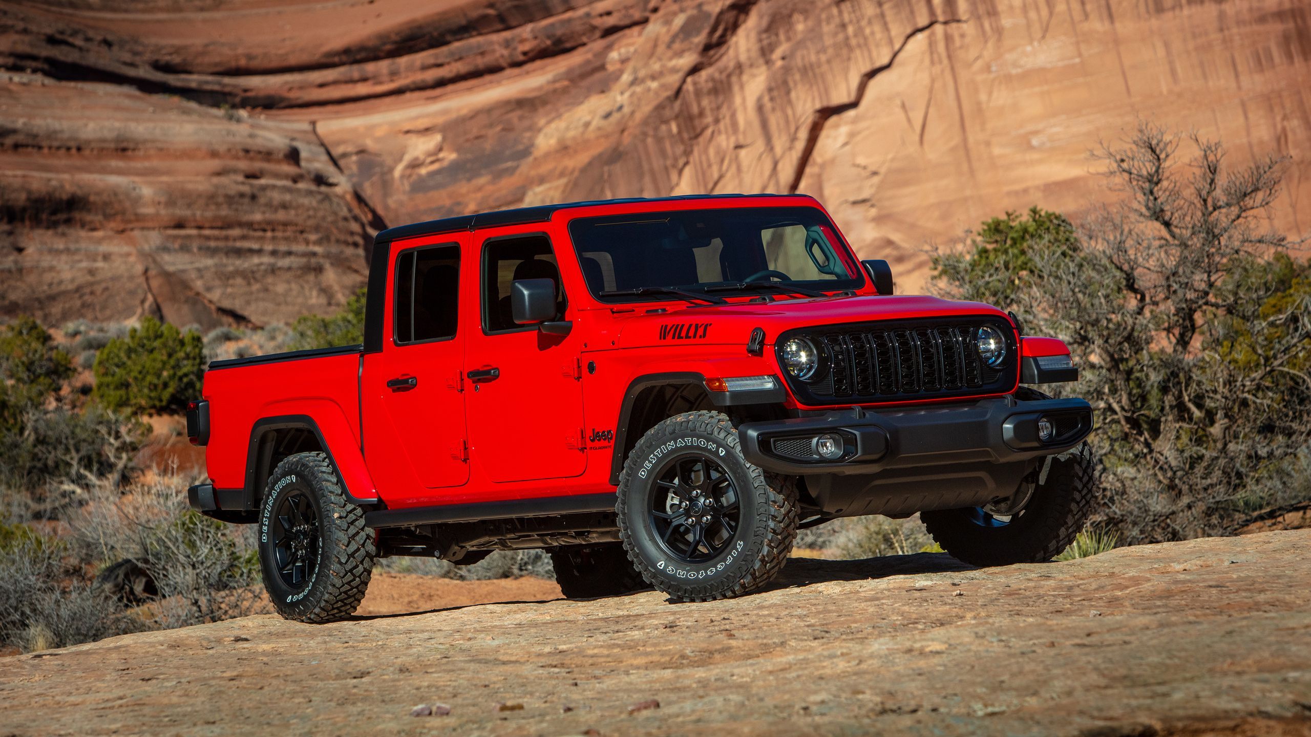2560x1440 Jeep Gladiator Willys Wallpaper