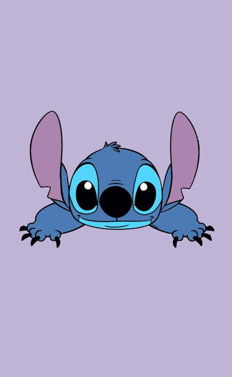 750x1215 Download Adorable Stitch Purple