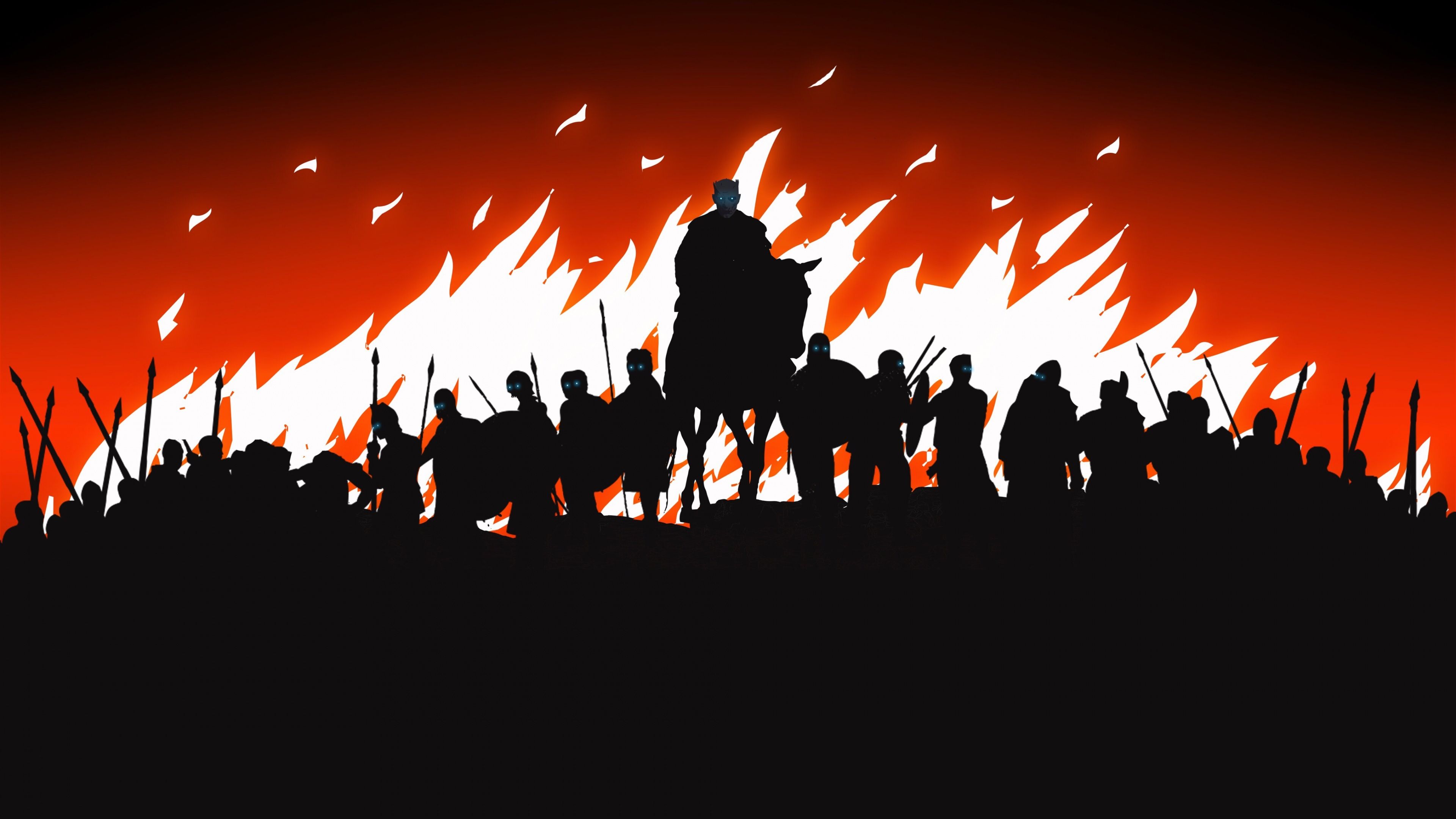3840x2160 Night King Wallpaper 4K, Game of Thrones, White Walkers