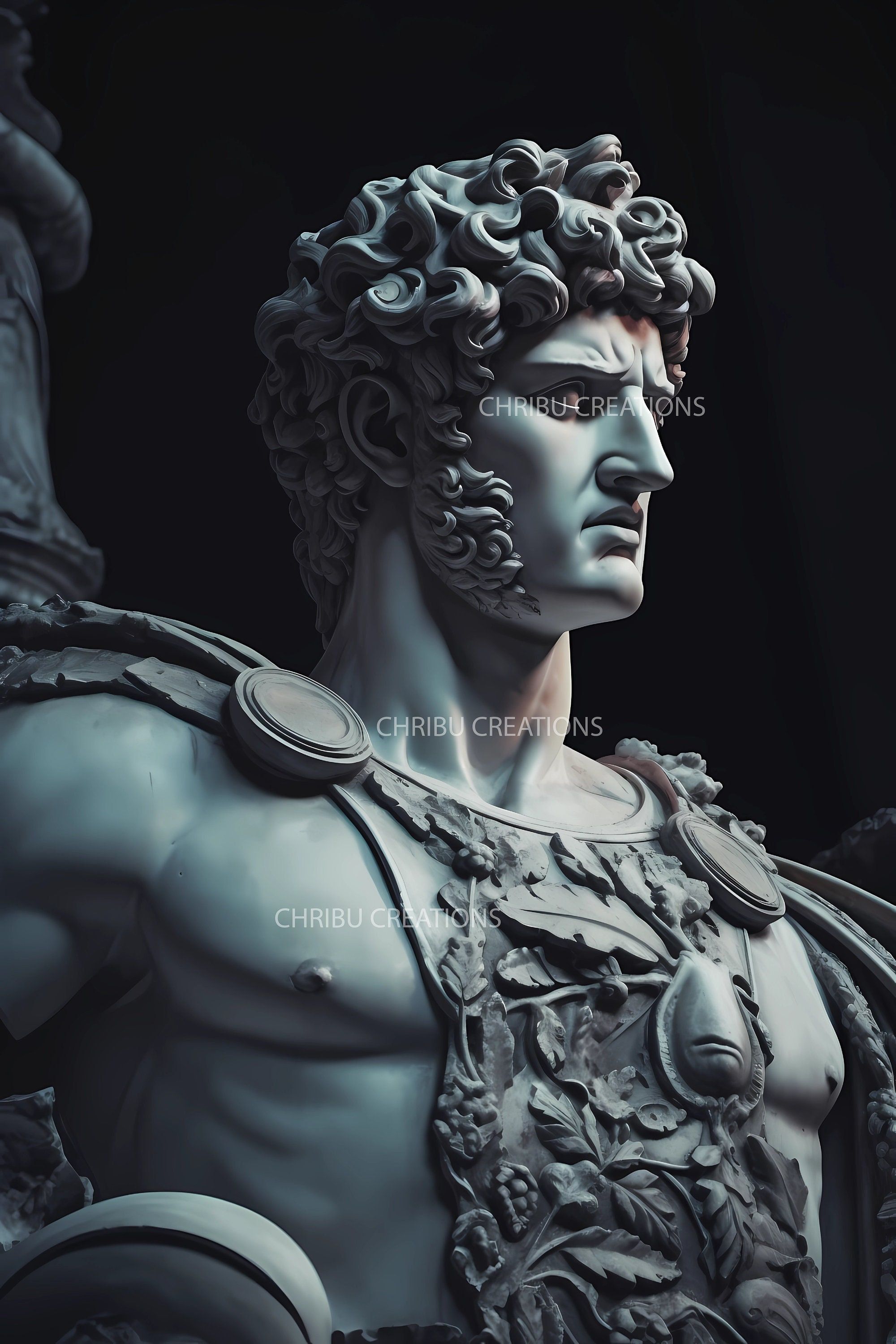 2000x3000 Nerva Roman Emperor Marble Statue