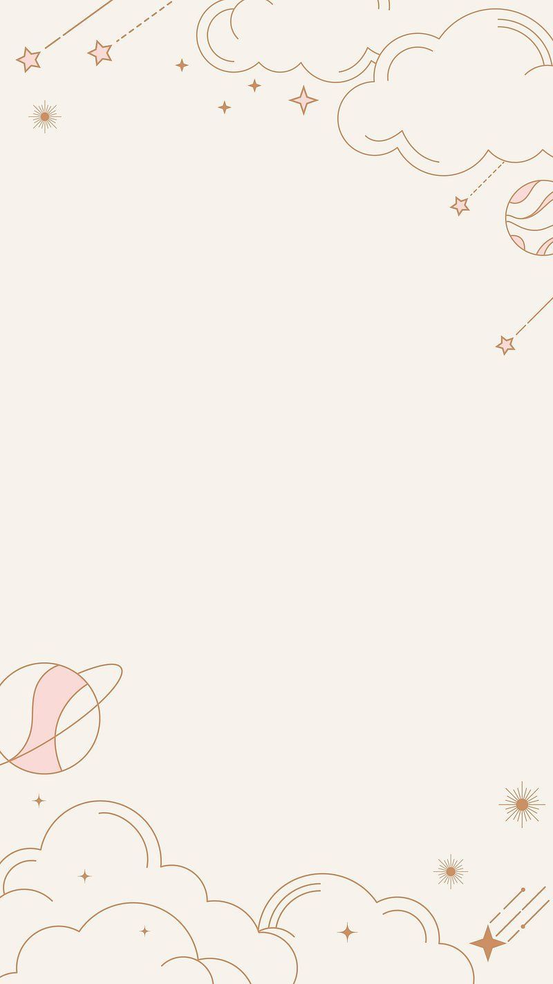 800x1422 Pastel iPhone wallpaper frame