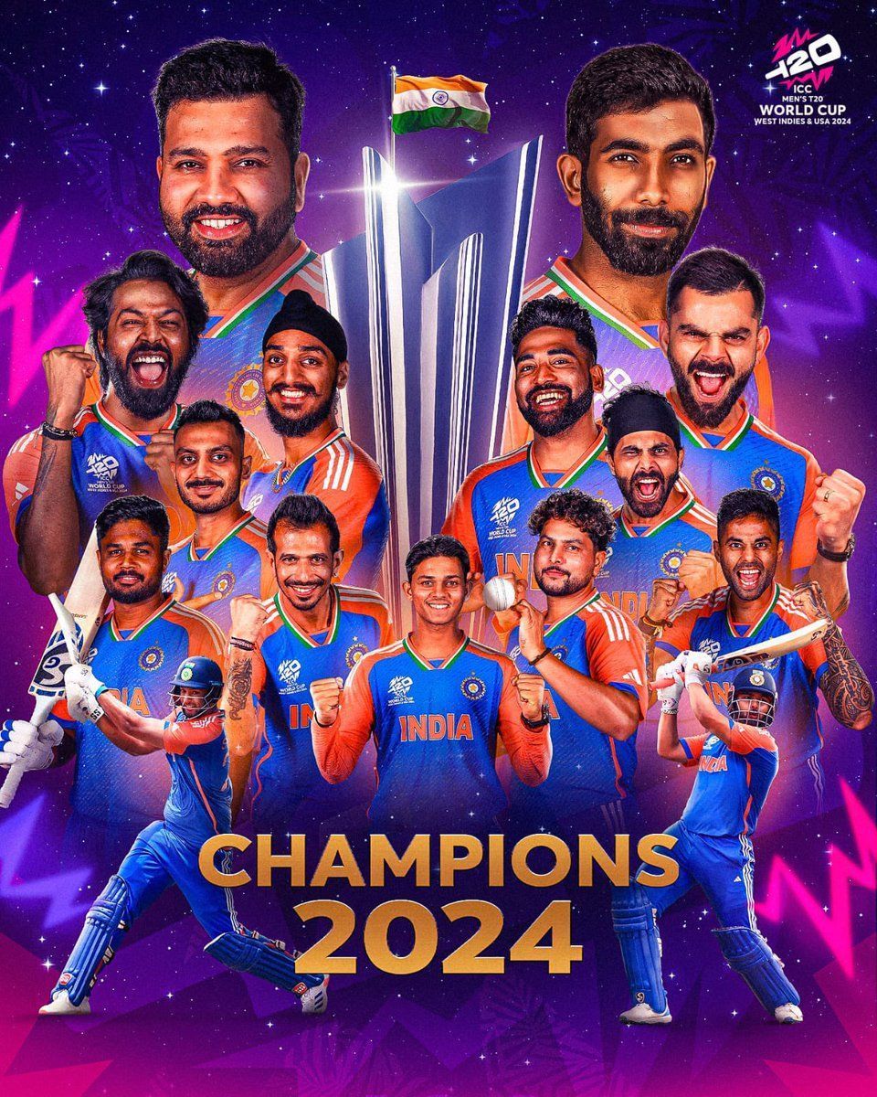 960x1200 T20 World Cup 2024. Jai Hind