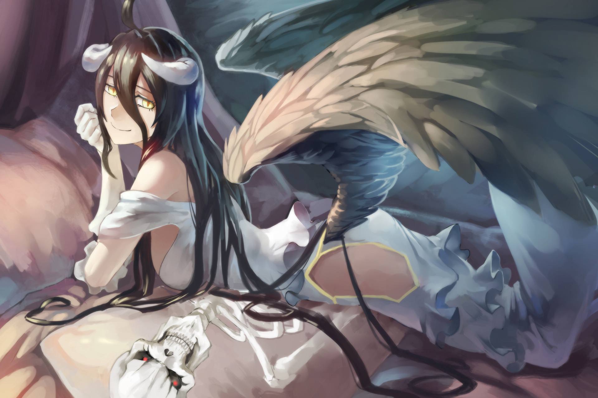 1920x1280 Overlord Albedo wallpaper