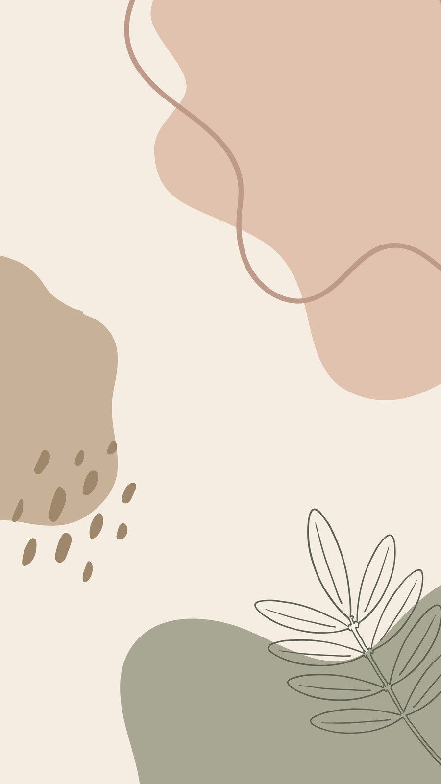 900x1600 customizable beige wallpaper templates