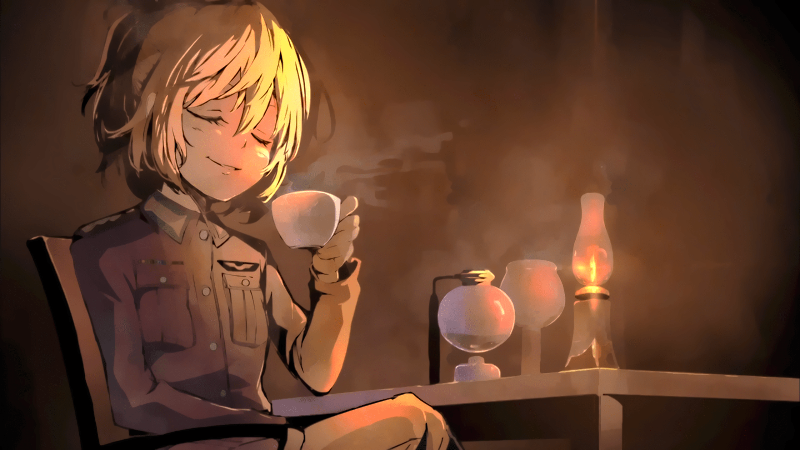 2560x1440 Youjo Senki HD Wallpaper