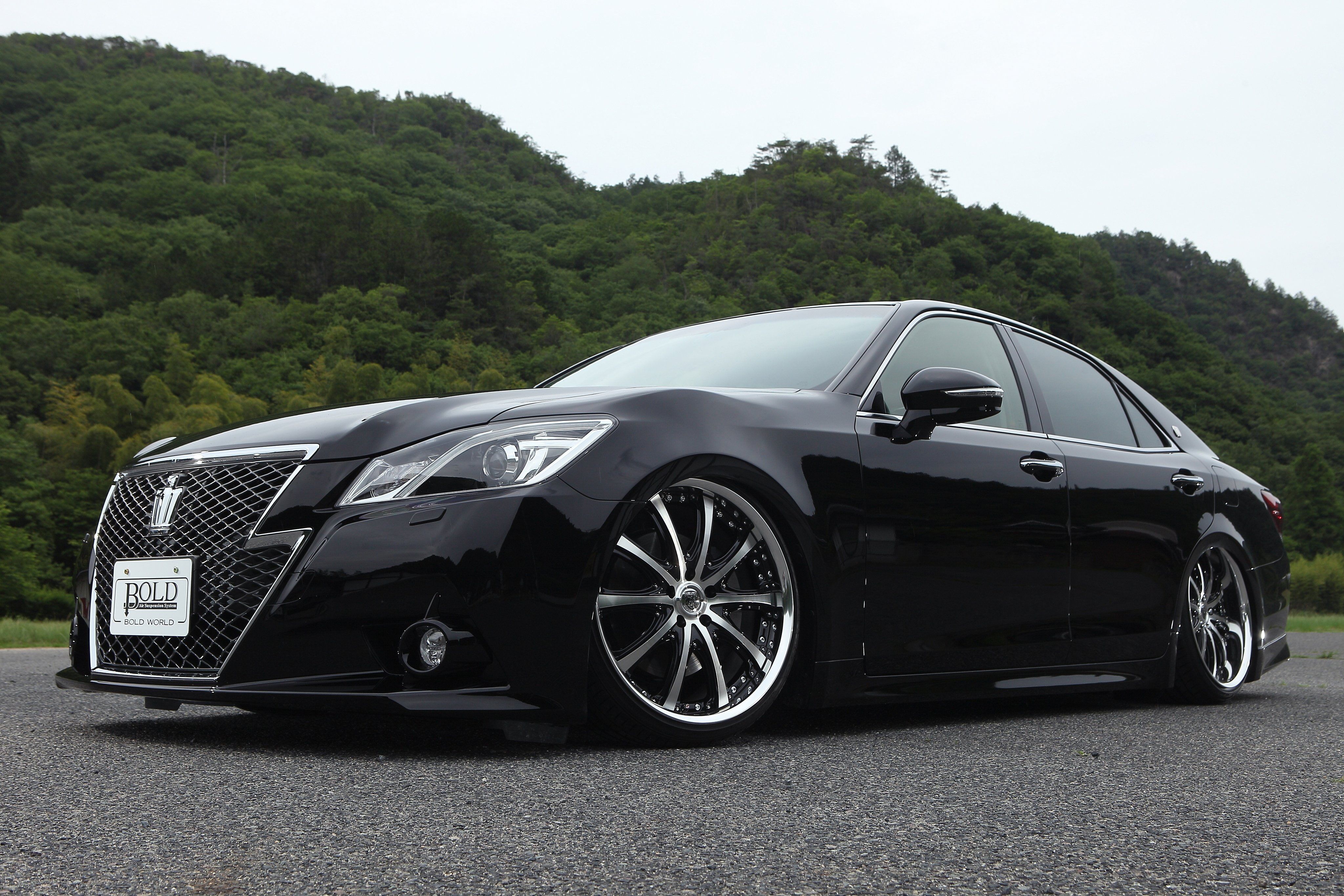 4096x2731 crown, s toyota, tuning
