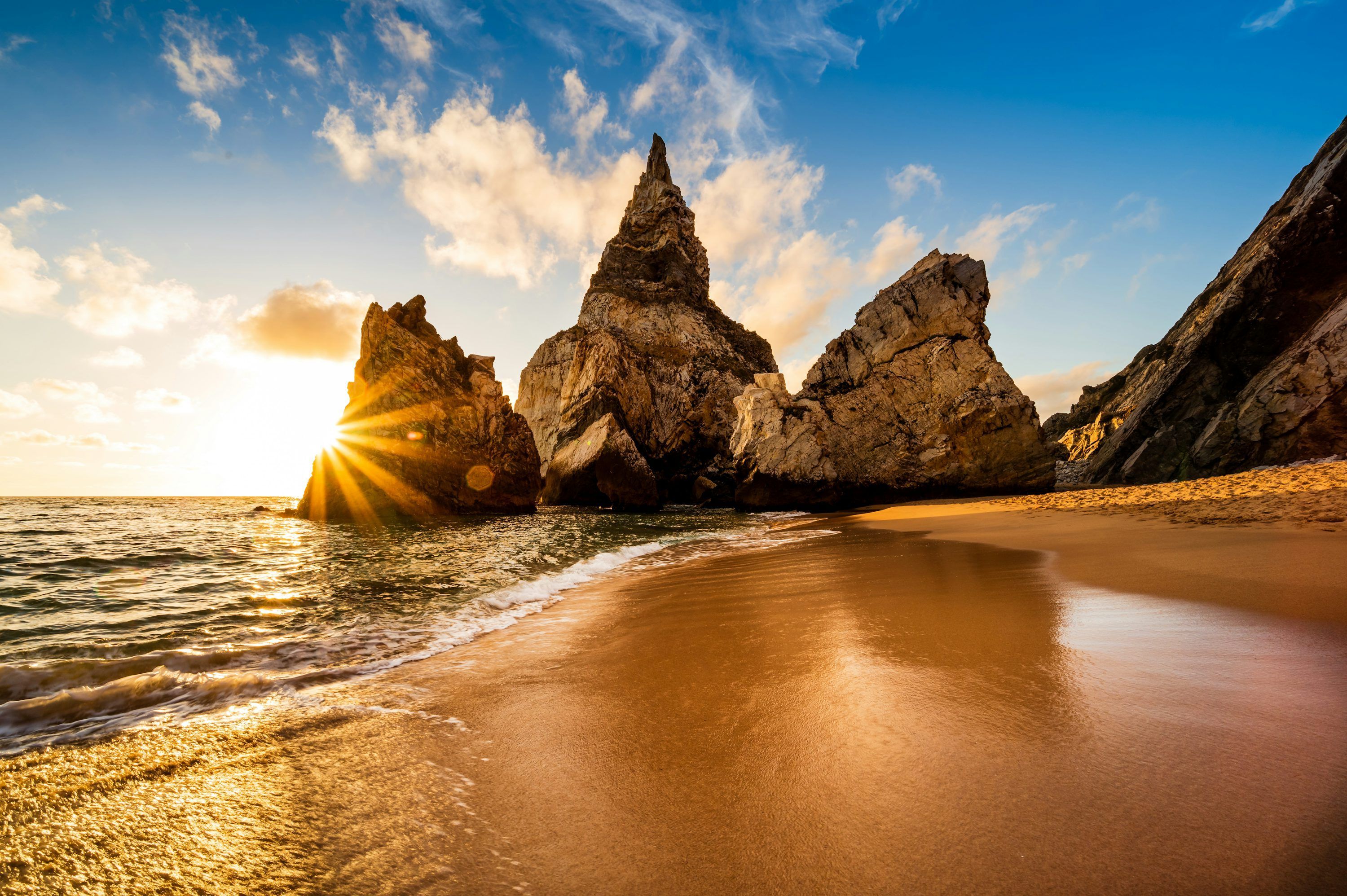 3000x1996 Portugal Beach Picture. Download Free