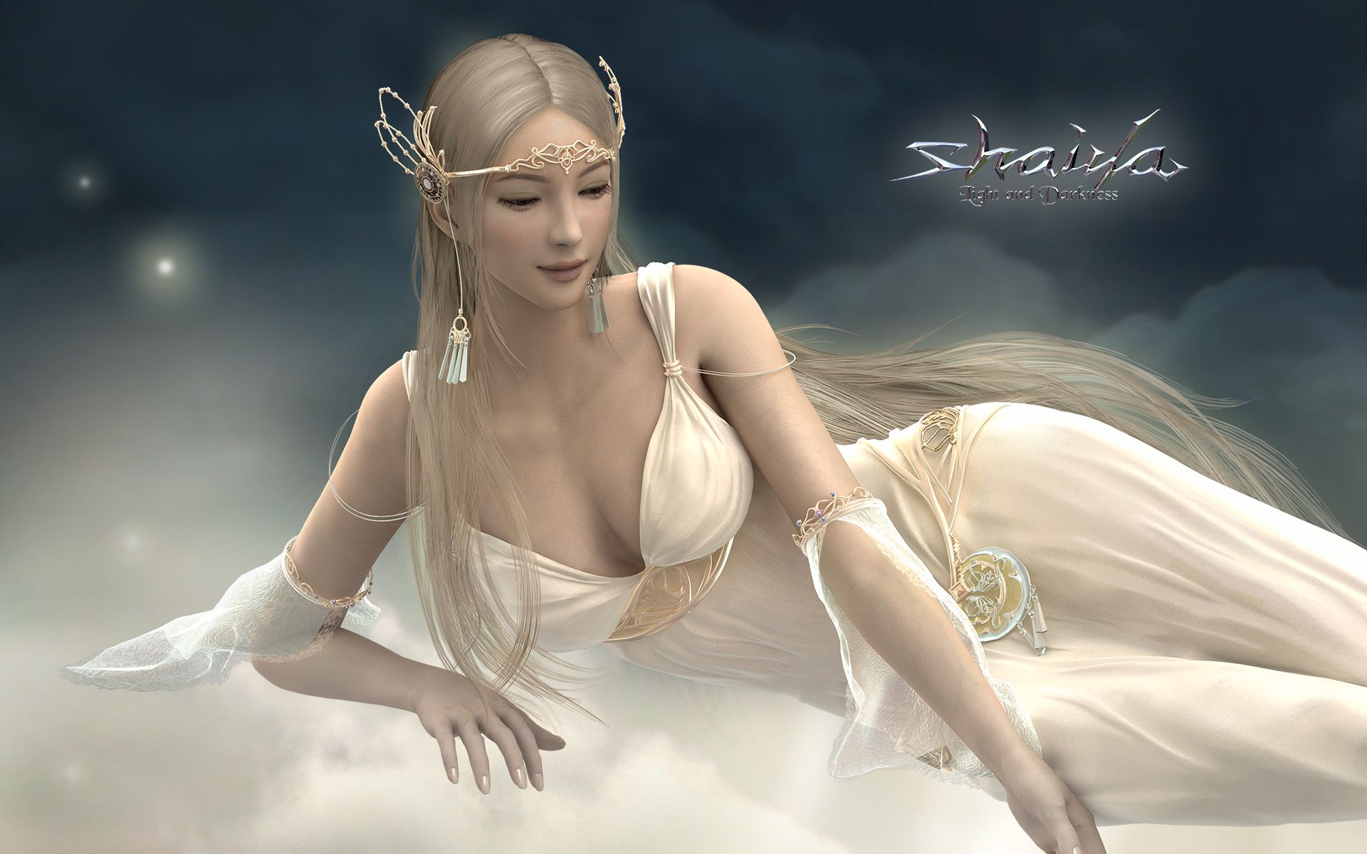 1920x1200 Shaiya and Darkness