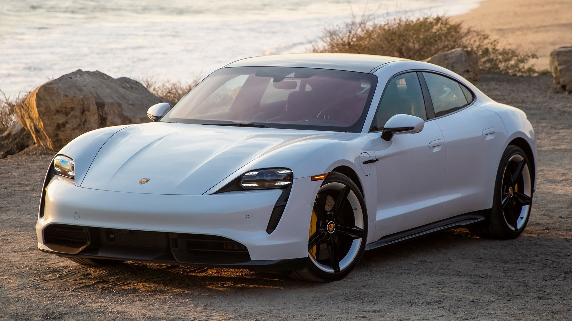 1920x1080 Download Car White Car Sedan Electric