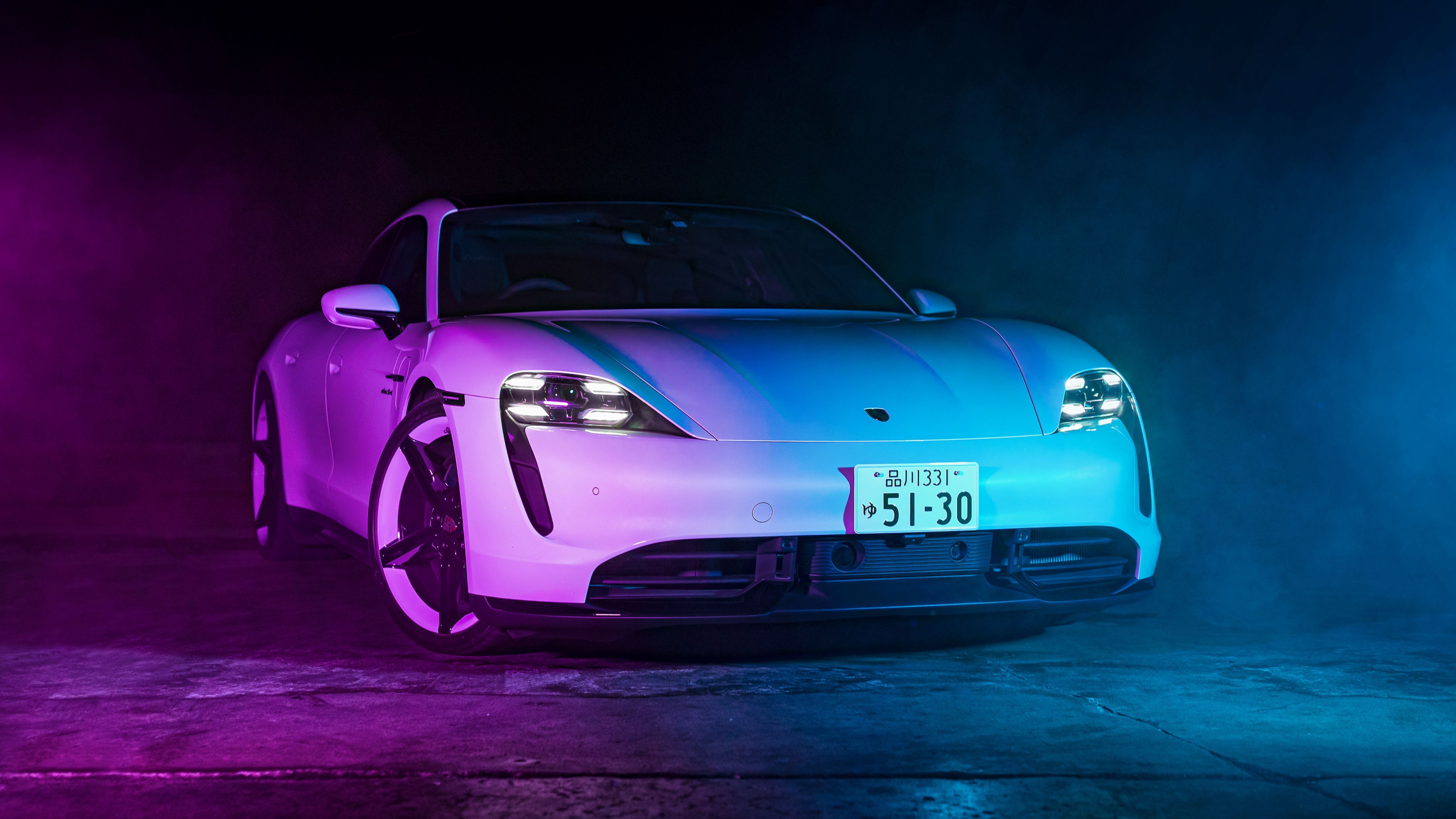 5120x2880 Porsche Taycan Turbo S 5K Wallpaper