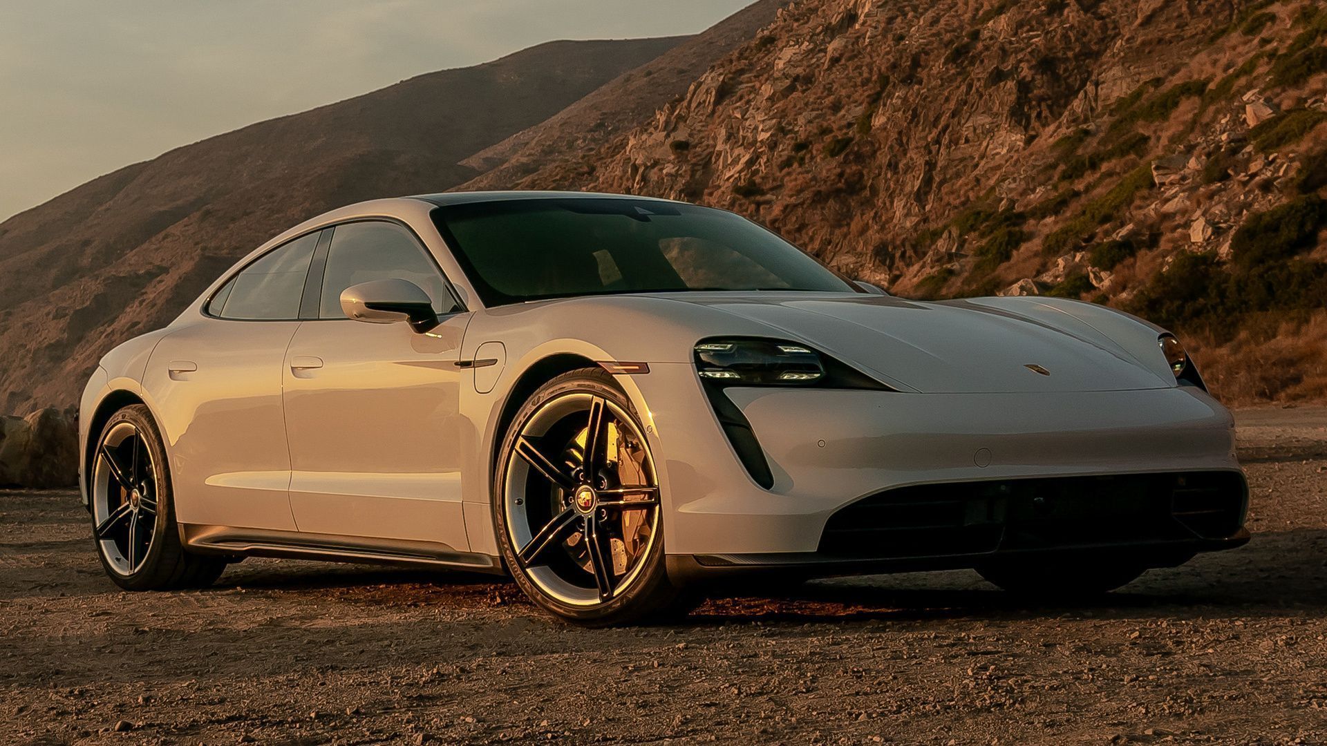 1920x1080 Download Car White Car Sedan Electric