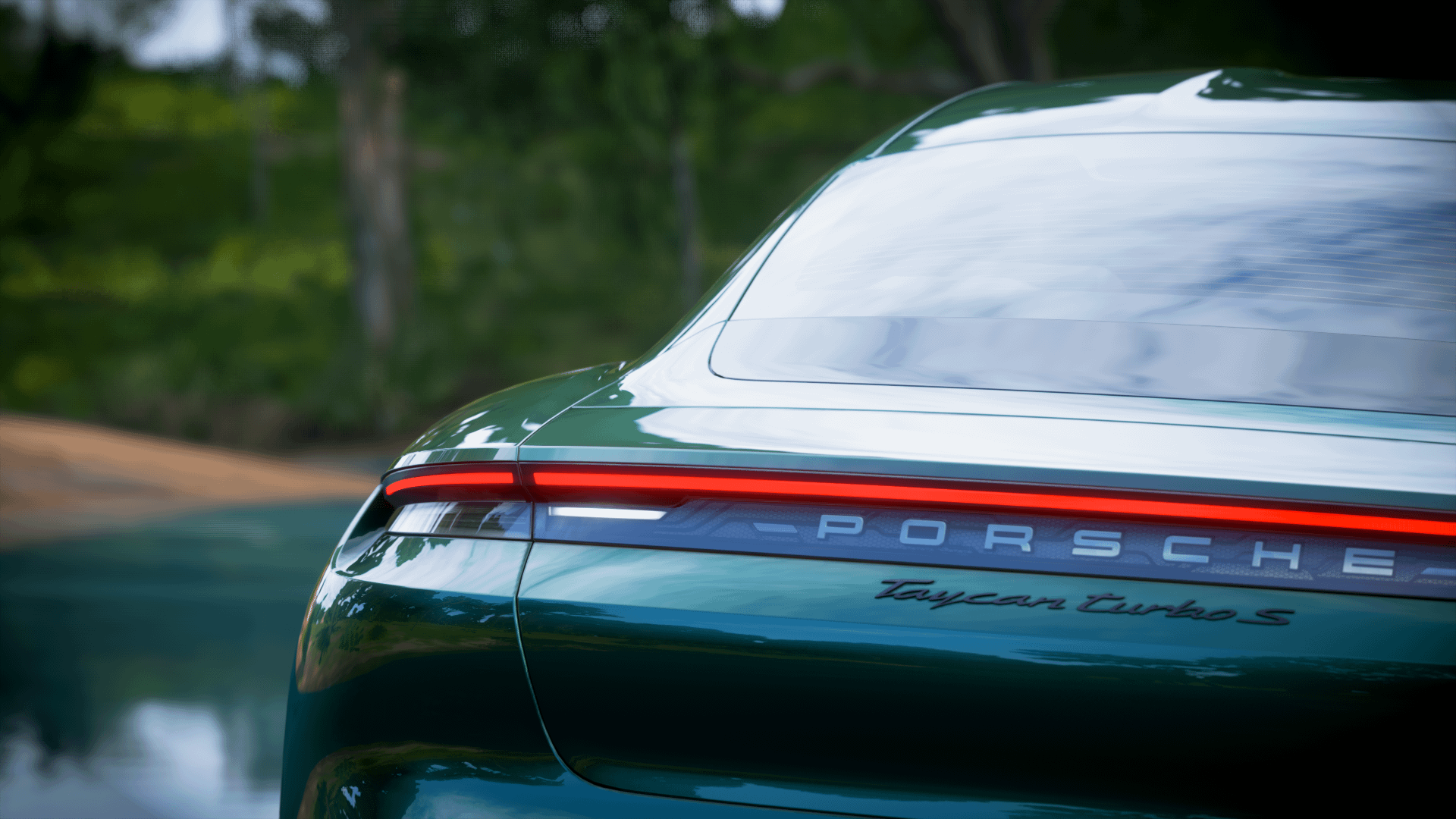 1920x1080 Porsche Taycan Turbo S 1920x1080