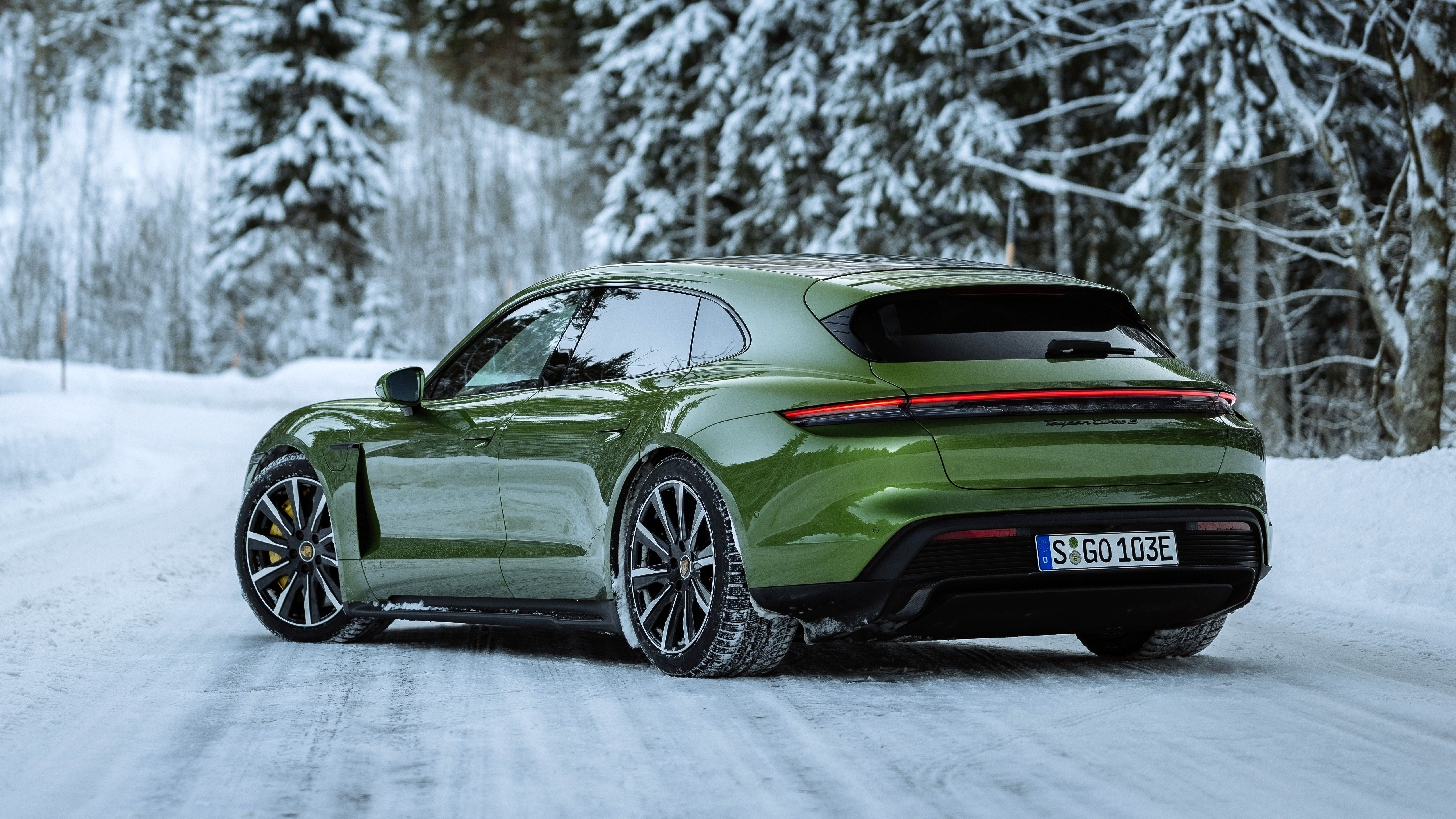 5120x2880 Porsche Taycan Turbo S Sport Turismo