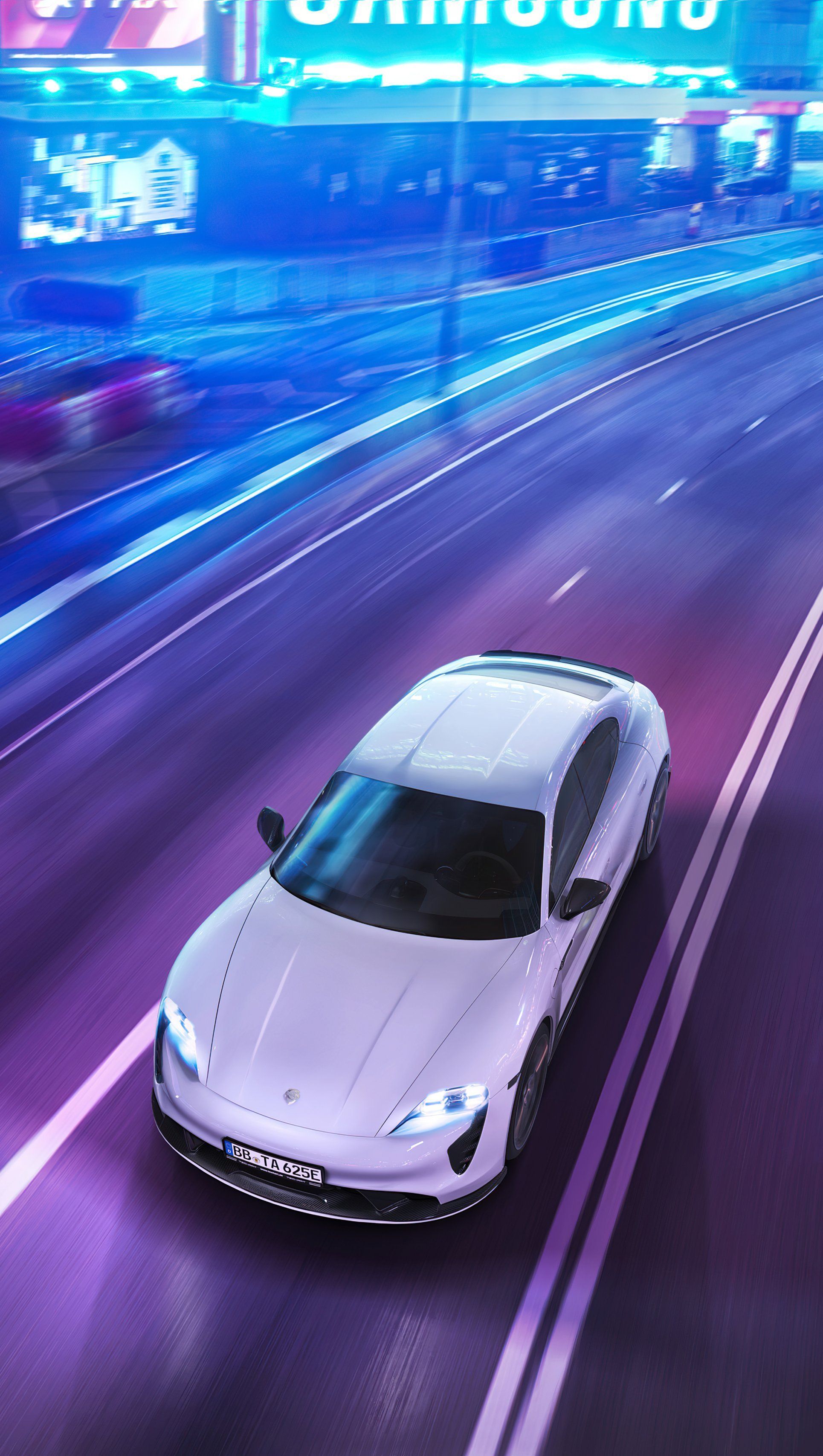 1930x3413 Porsche Taycan Aerokit Tech Art