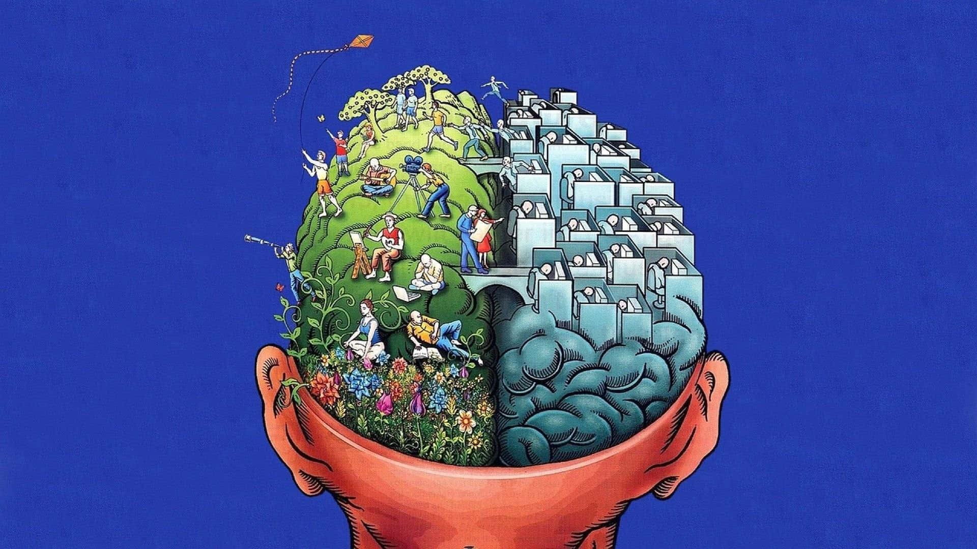 1920x1080 Brain Wallpaper
