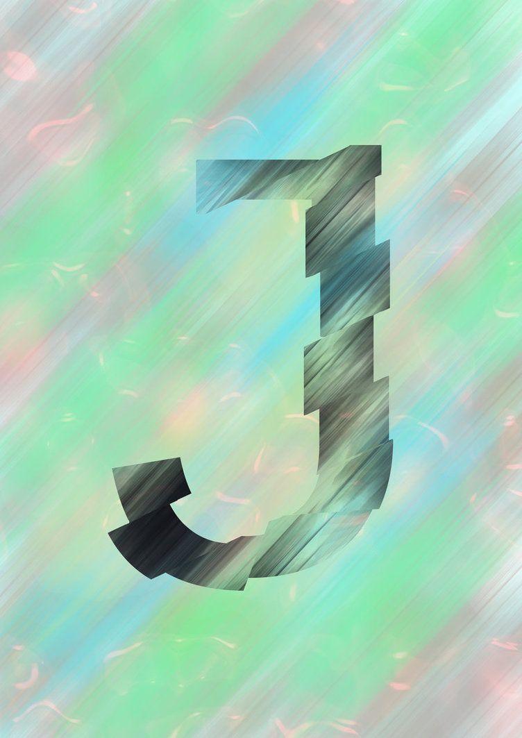 752x1063 Letter J Wallpaper