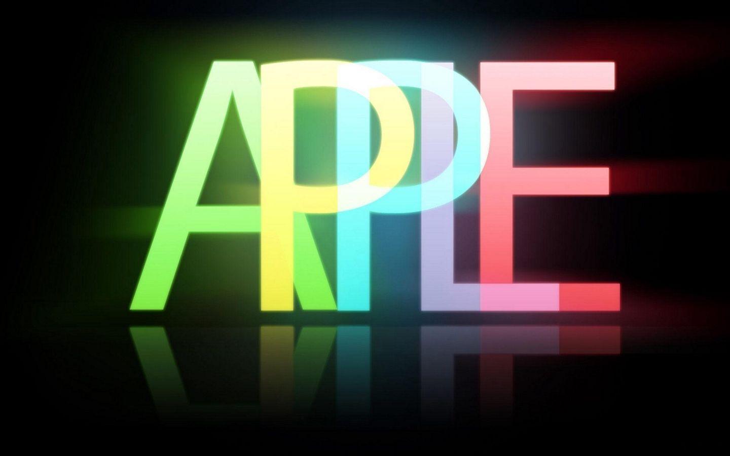 1440x900 Download wallpaper 1440x900 apple, green, red, black
