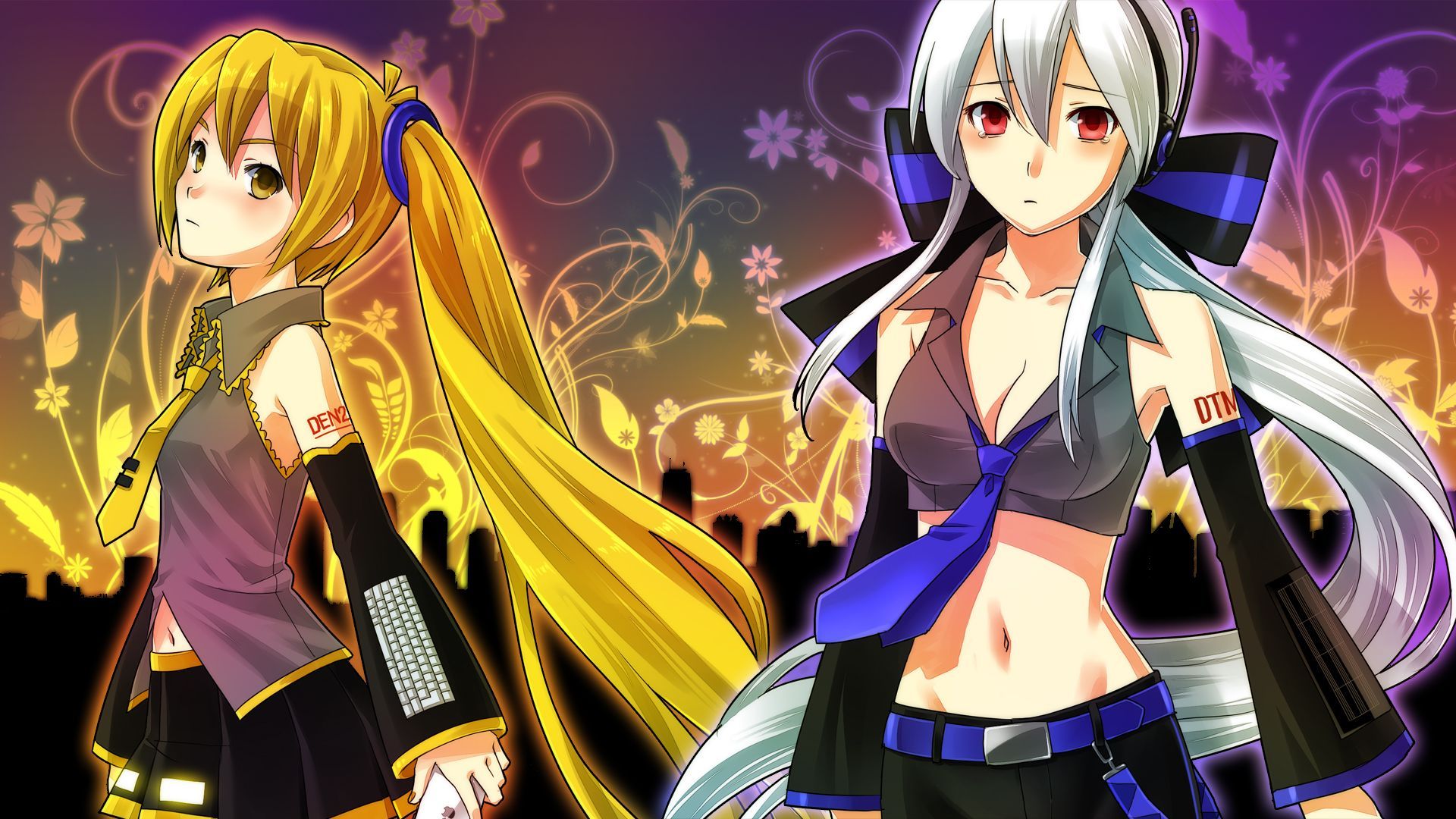 1920x1080 Yowane Haku Akita Neru Anime Vocaloid