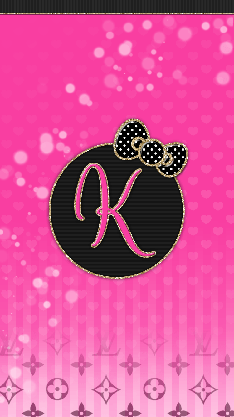 K English letters iPhone Wallpapers Design iPhone Backgrounds