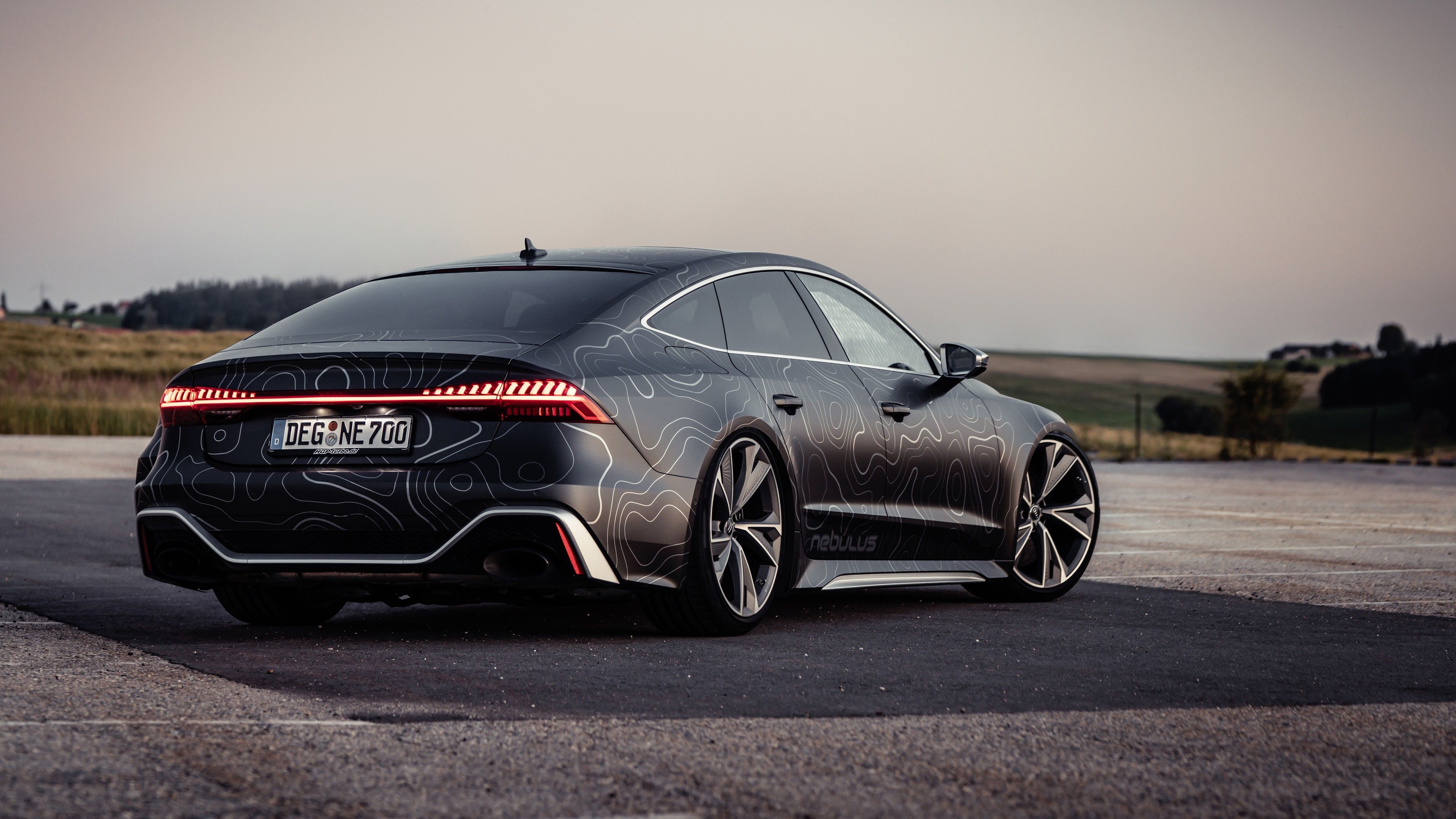 3840x2160 Black Box Richter Audi RS 7 Sportback