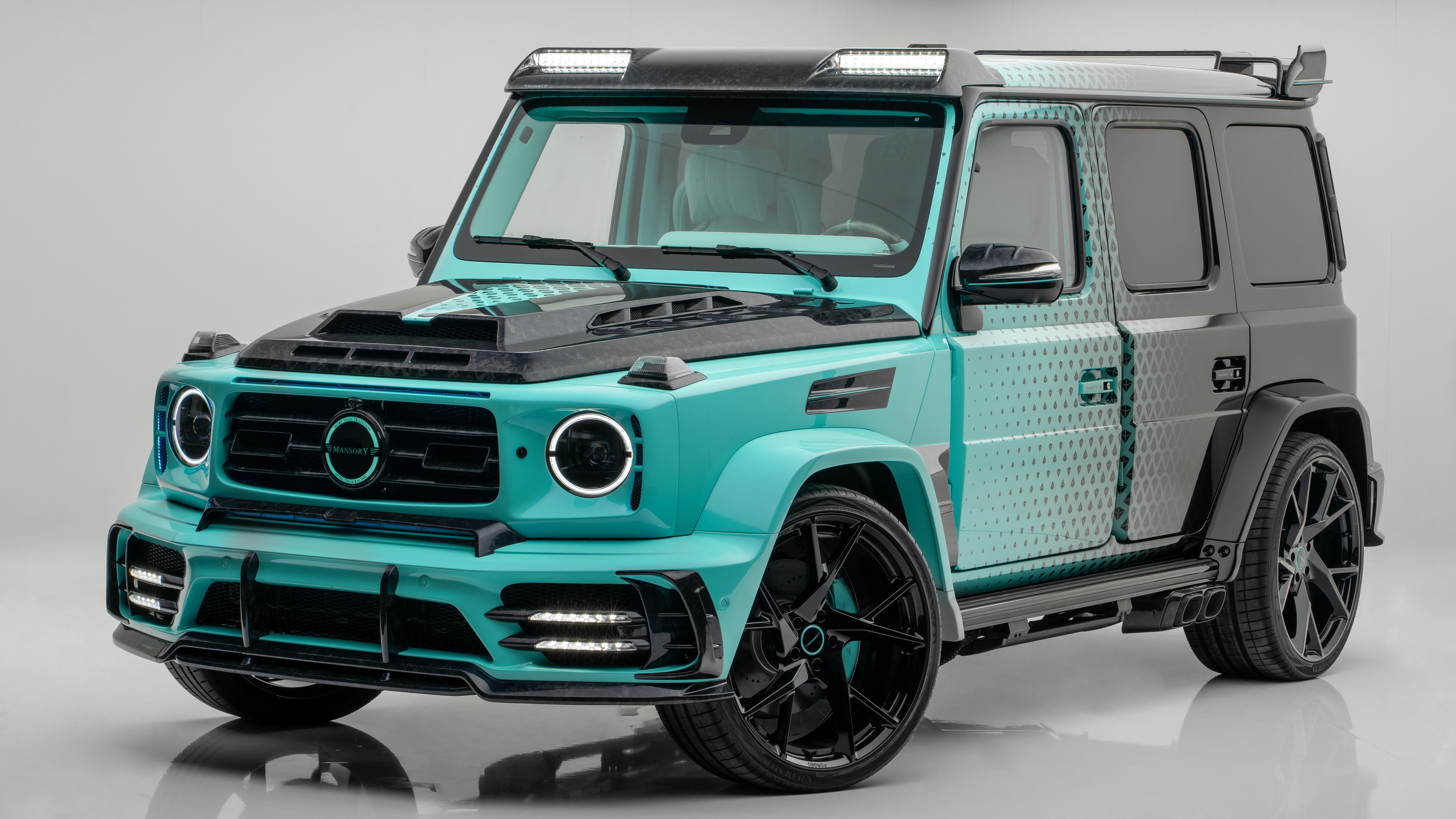 7680x4320 Mansory Mercedes AMG G 63 Algorithmic Fade 2022 4K 8K Wallpaper Car Wallpaper