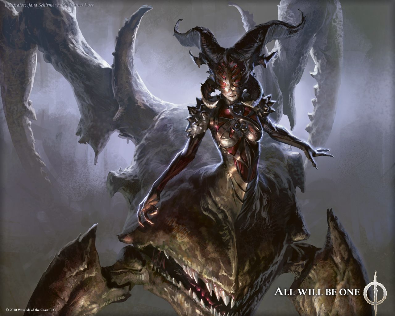 1280x1024 New Phyrexia, Whispering