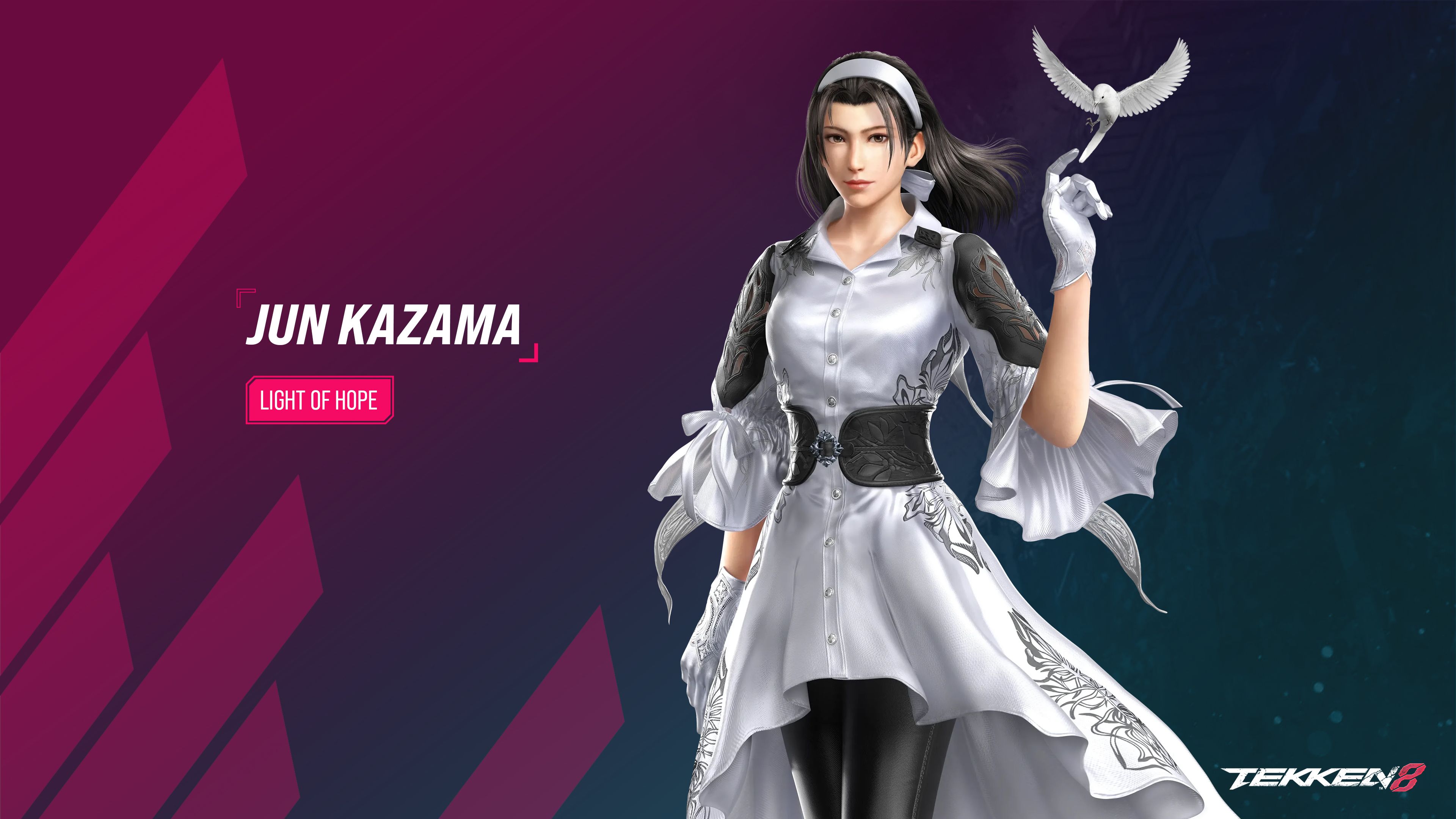 3840x2160 Jun Kazama Tekken 8 HD Wallpaper
