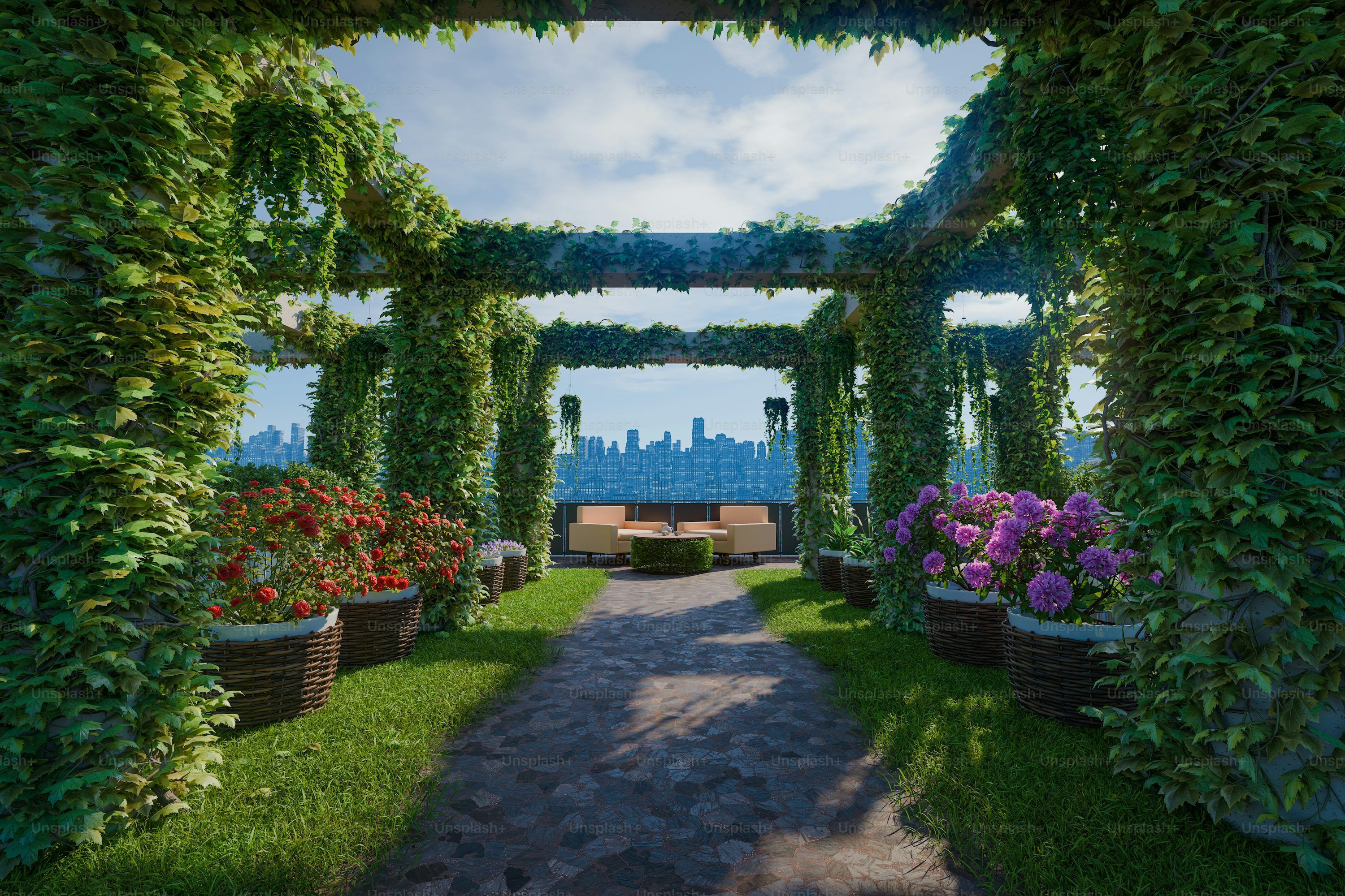 3000x2000 Dubai Miracle Garden Picture