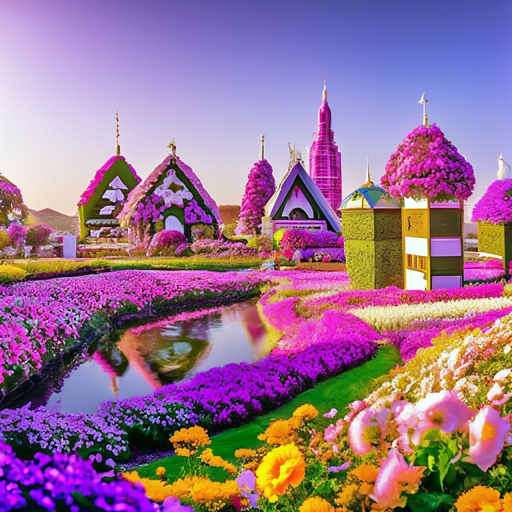 1024x1024 Dubai Miracle Garden Flower Park