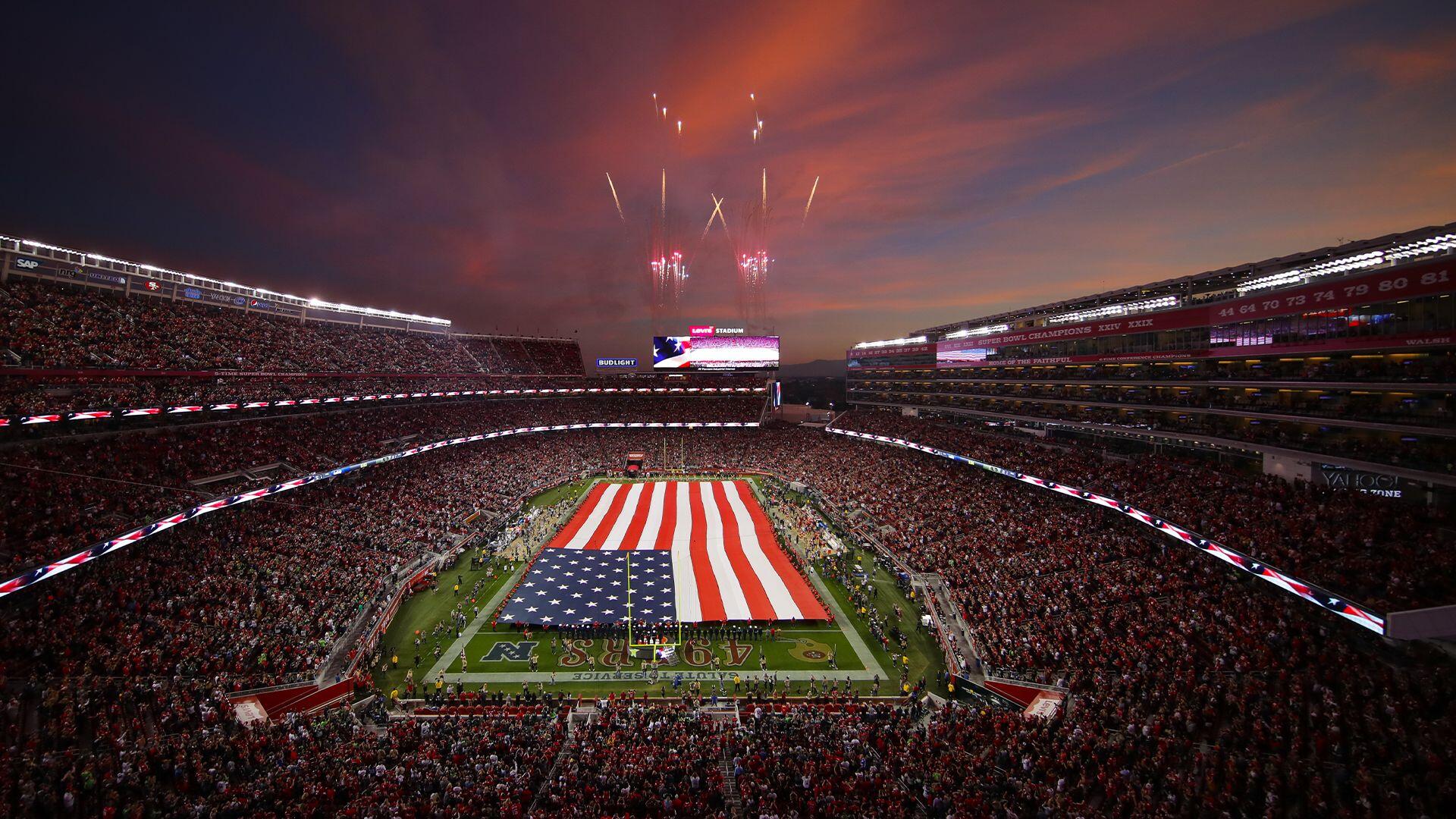 1920x1080 San Francisco 49ers HD Stadium Wallpaper