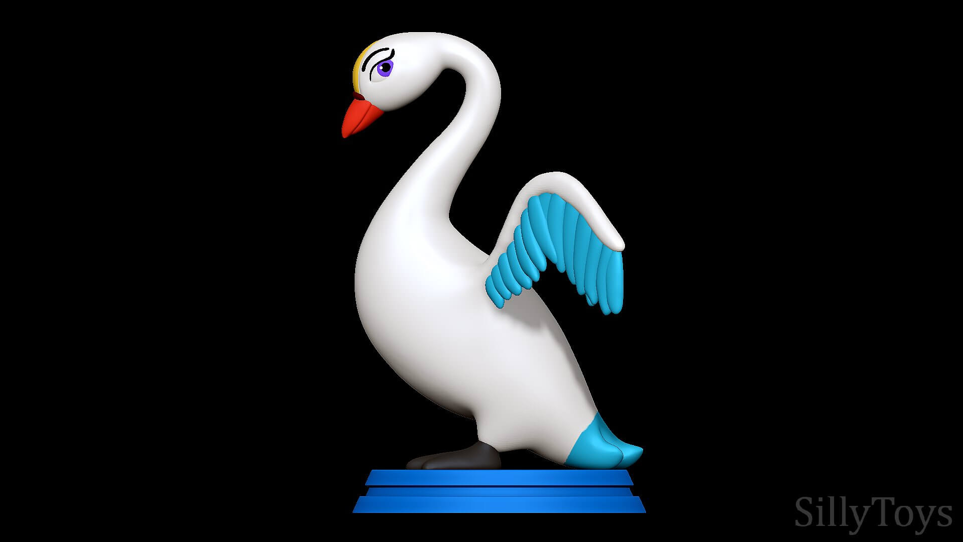 1920x1080 Swan Princess Odette Swan