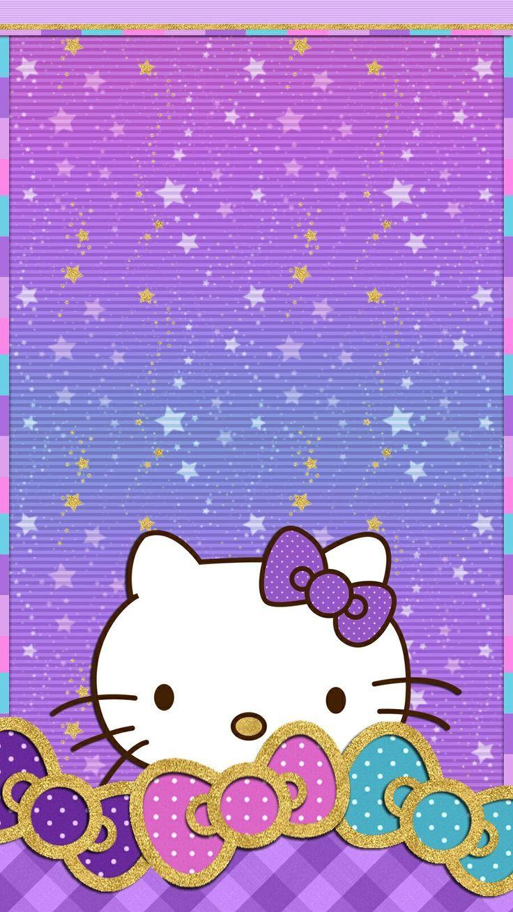  Hello Kitty Purple  Wallpapers Top Free Hello  Kitty  