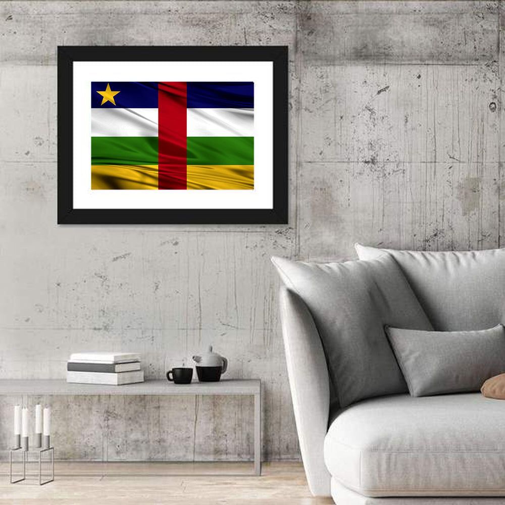 1000x1000 Central African Republic Wall Art